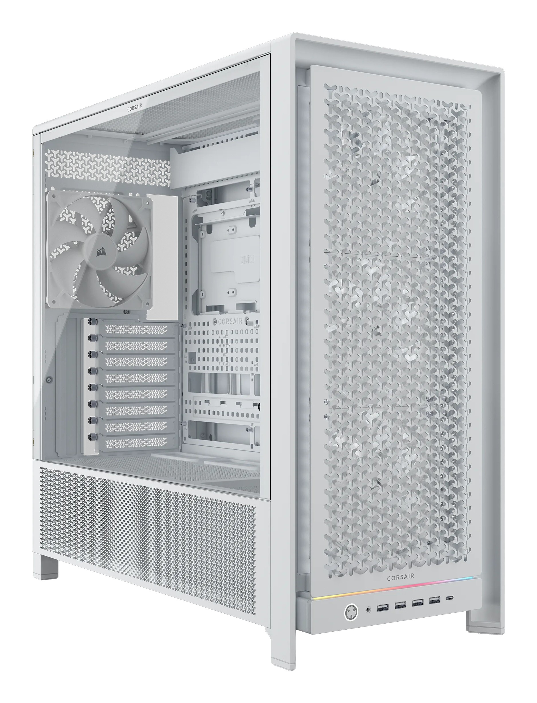 Corsair FRAME 5000D RS Midi Tower White - Corsair FRAME 5000D RS,