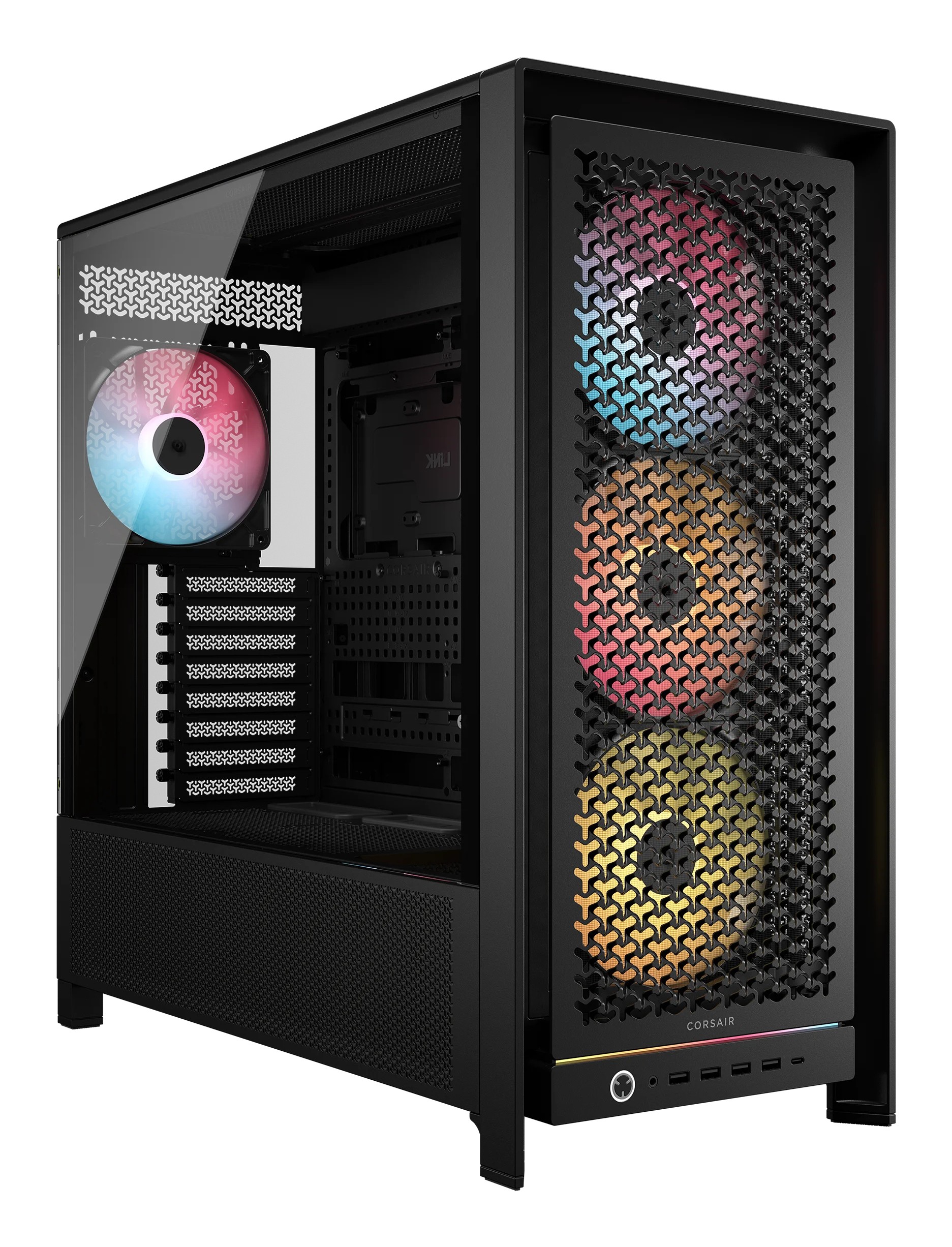 Corsair FRAME 5000D RS ARGB Midi Tower Black - Corsair FRAME 5000D RS