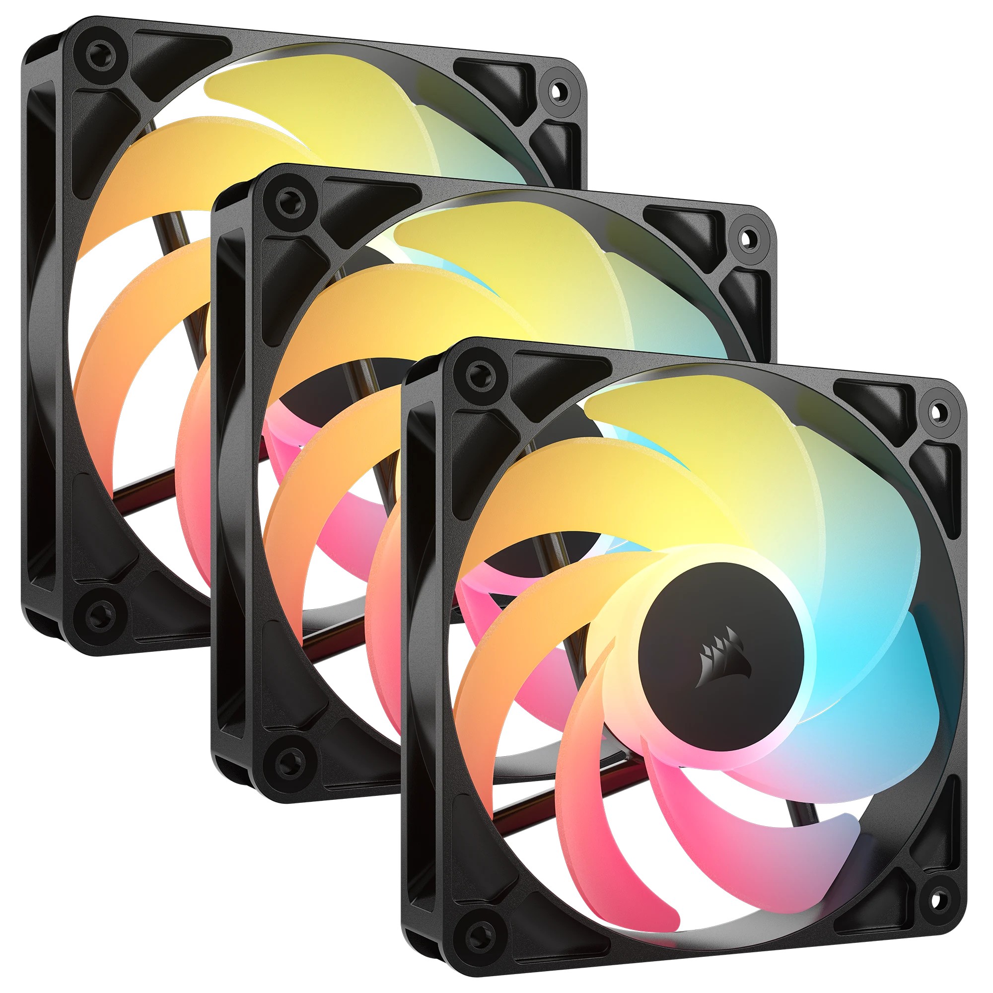 Corsair RS120-R ARGB Computer case Fan 12 cm Black 3 pc(s) - Corsair