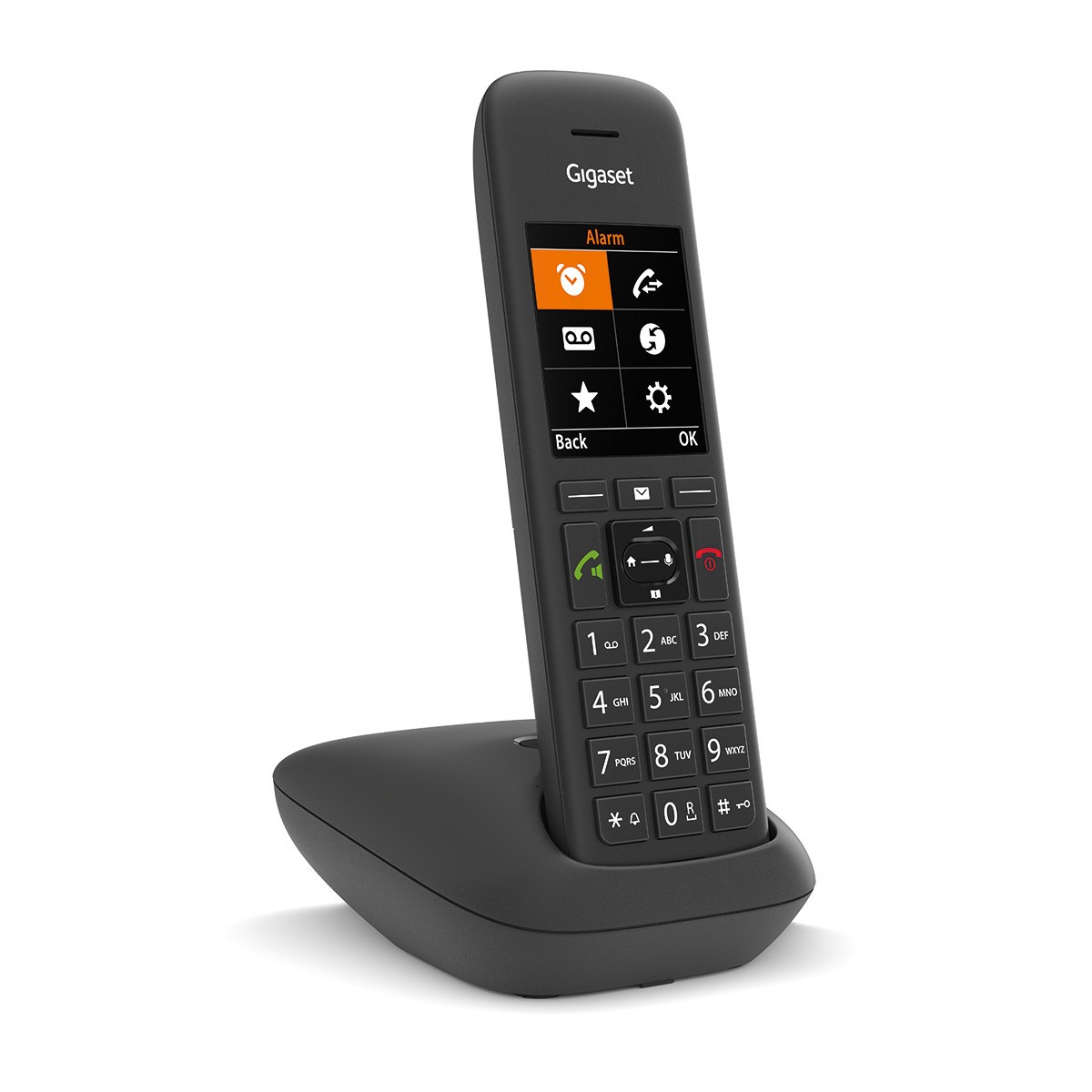 Gigaset C575 DECT telephone Caller ID Black - Gigaset C575, DECT