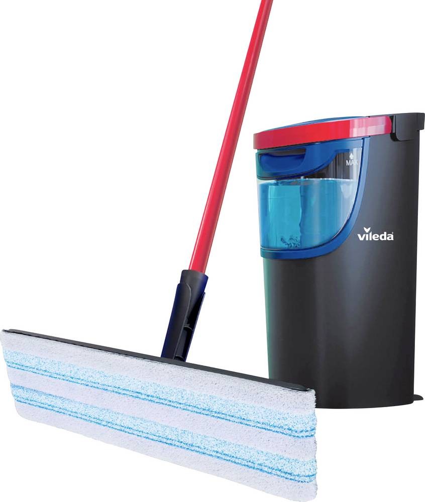Vileda 4023103251540 mop Microfibre 1200 ml Wet Black, Blue - Vileda