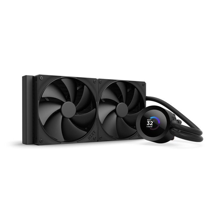 NZXT Kraken Plus 280 Processor All-in-one liquid cooler 14 cm Black -