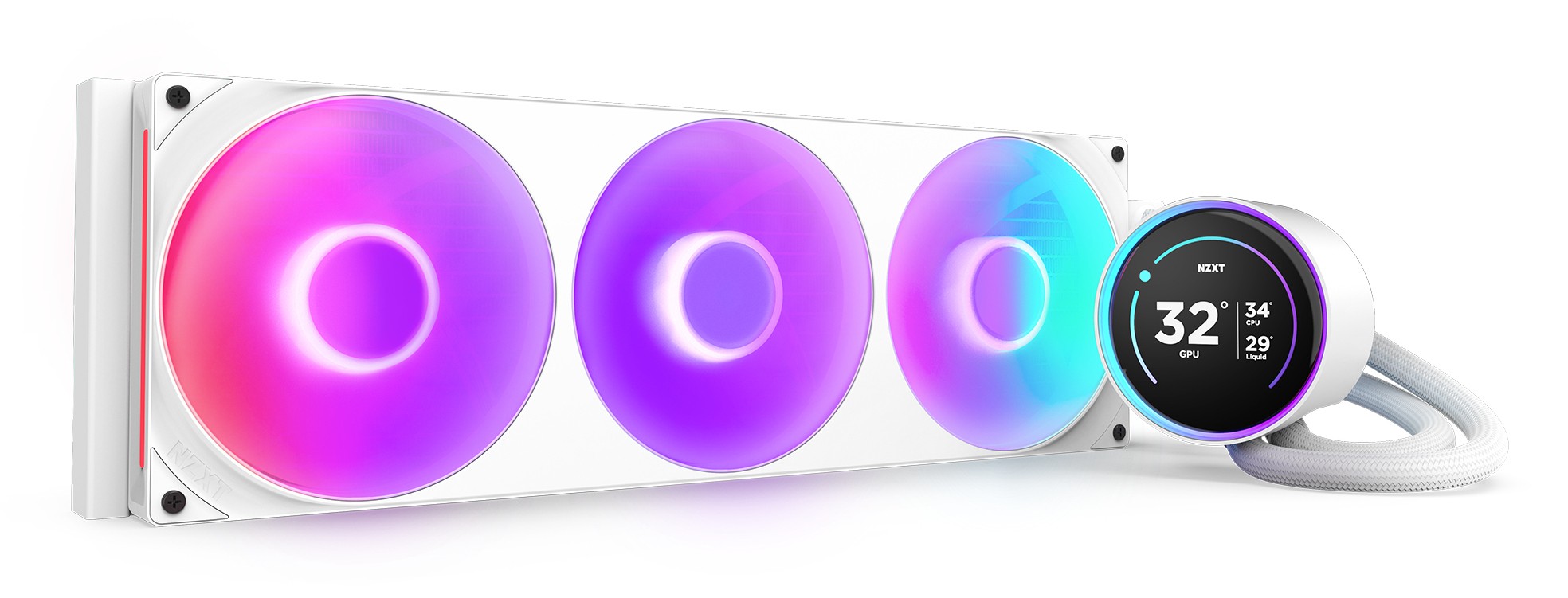 NZXT Kraken Elite 420 RGB Processor All-in-one liquid cooler 14 cm