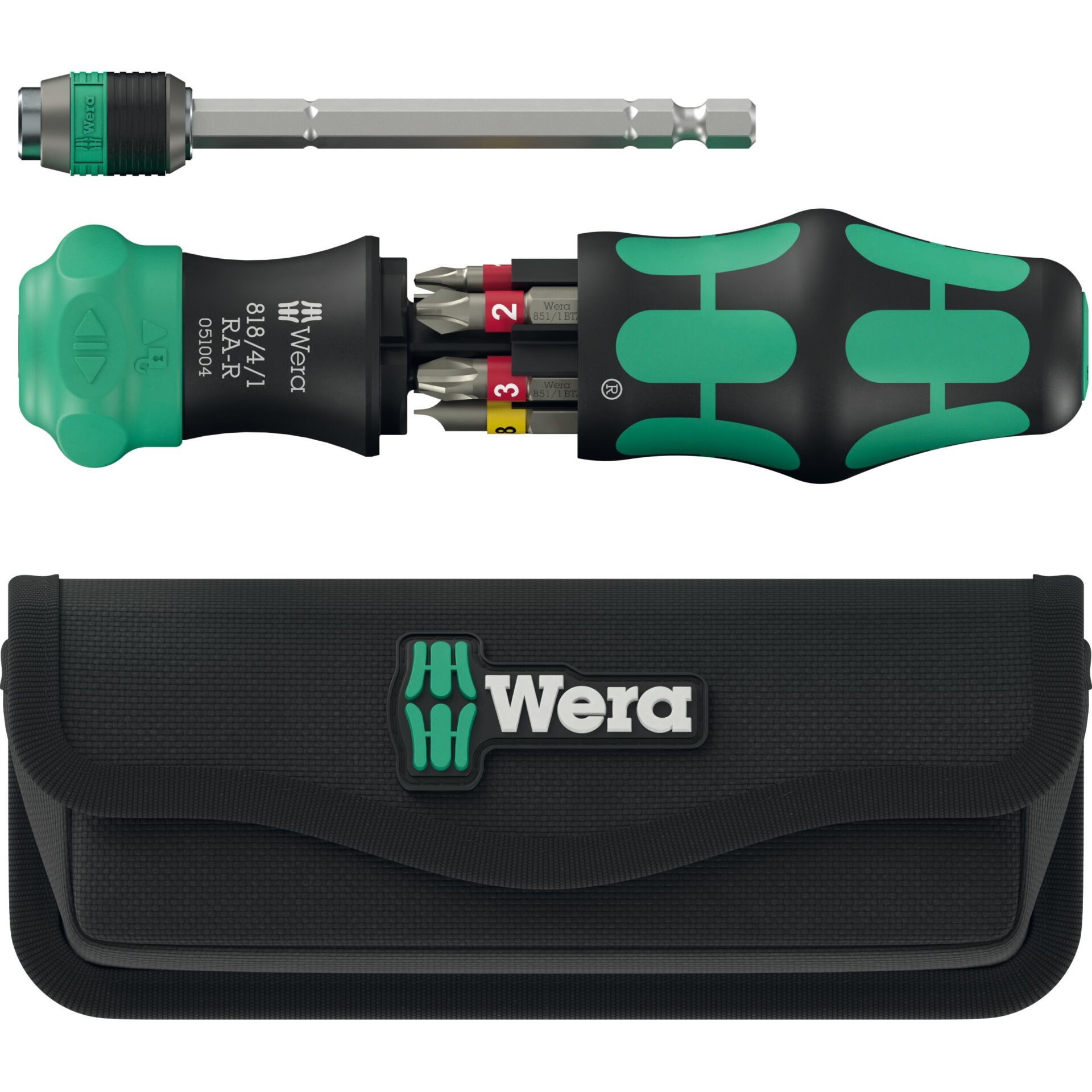 Wera Kraftform Kompakt 25 RA-R with case