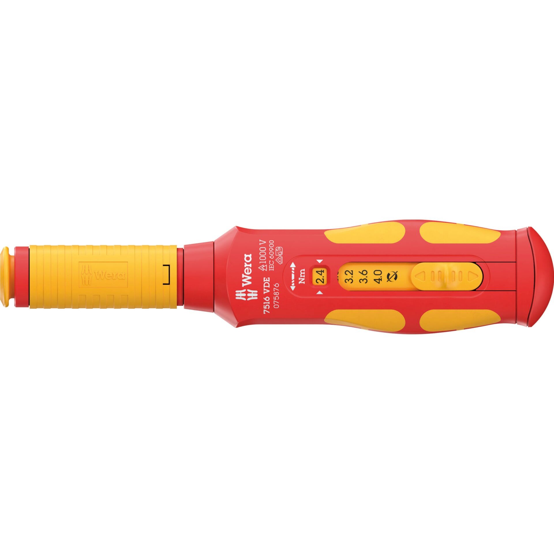 Wera 7516 VDE VDE Drehmoment-Schraubendreher 1 Stück 2.4 - 4 Nm