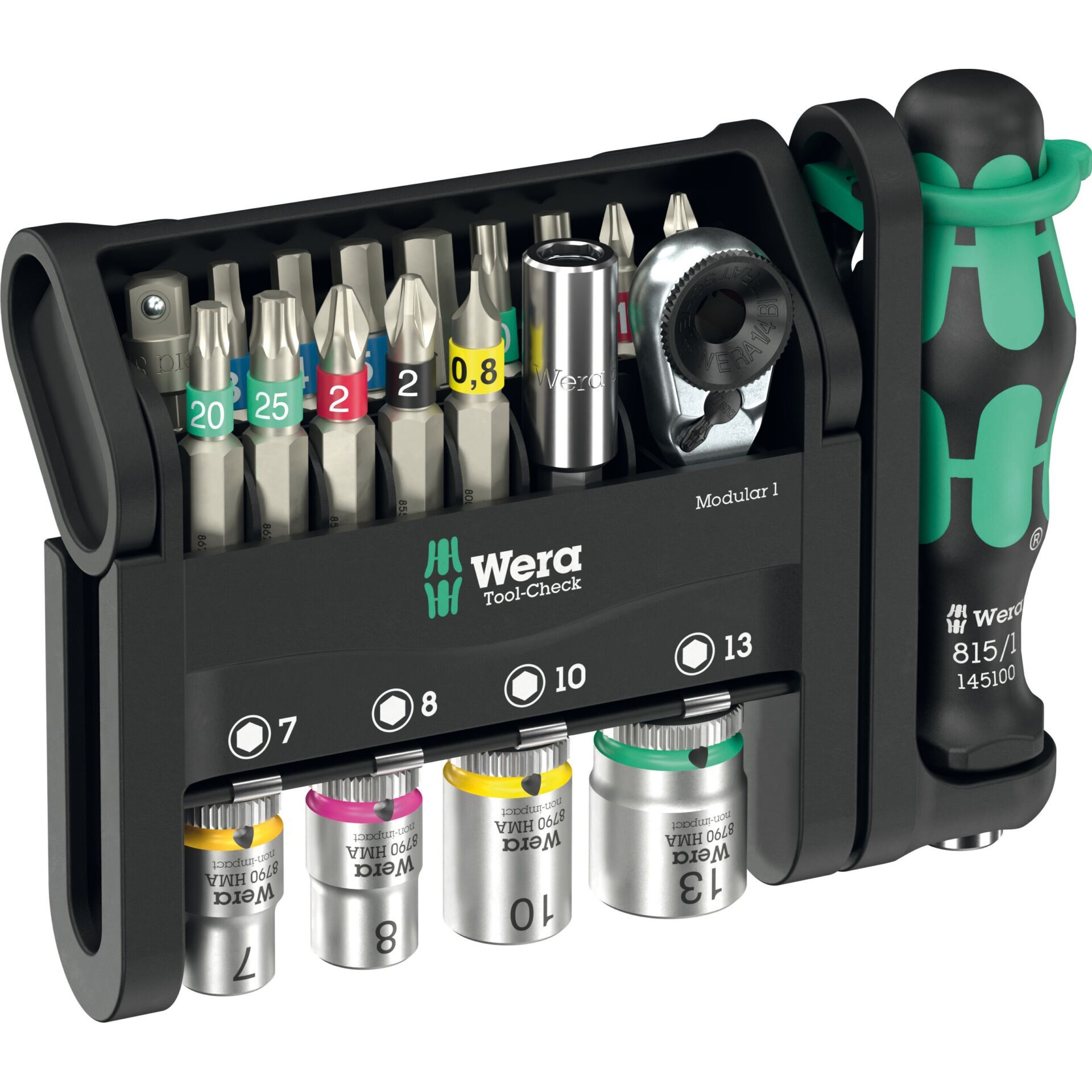 Wera Tool-Check Modular Set 1 05049020001 Werkzeugset 50teilig