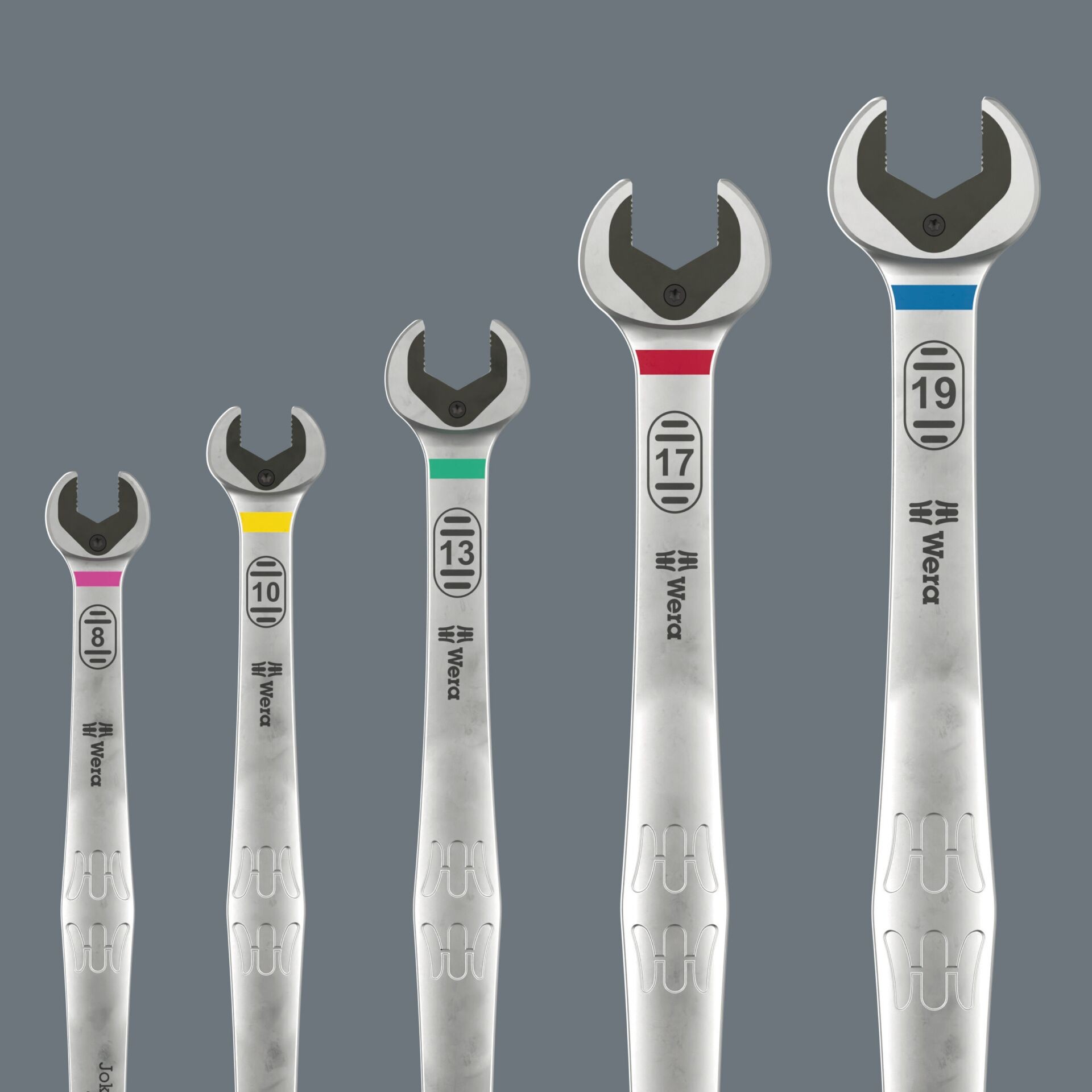 Wera 05020380001 6007 Joker 5 Set 1 Ring-Maulschlüssel-Satz 5teilig