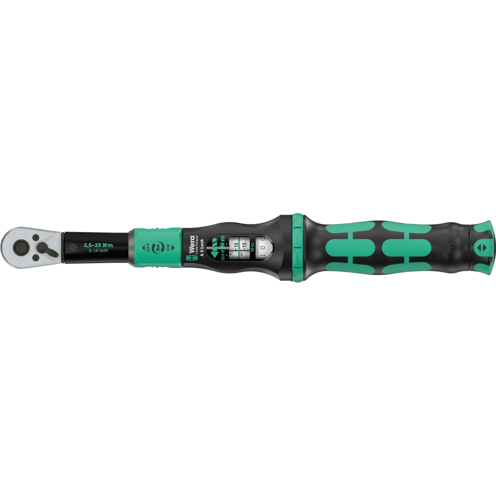 Wera Click-Torque Lock A 5 05075690001 Drehmomentschlüssel with