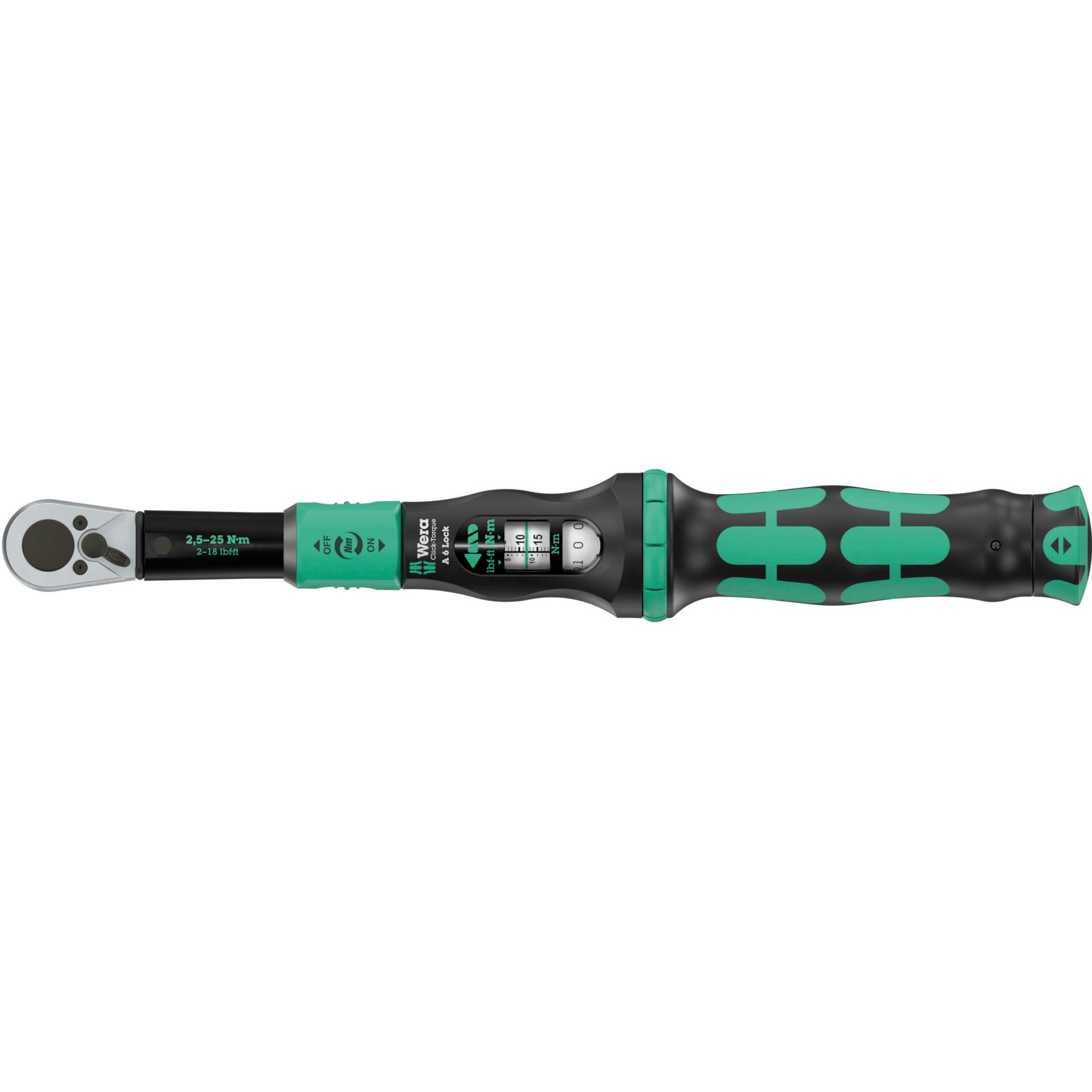 Wera Click-Torque Lock A 6 05075691001 Drehmomentschlüssel with