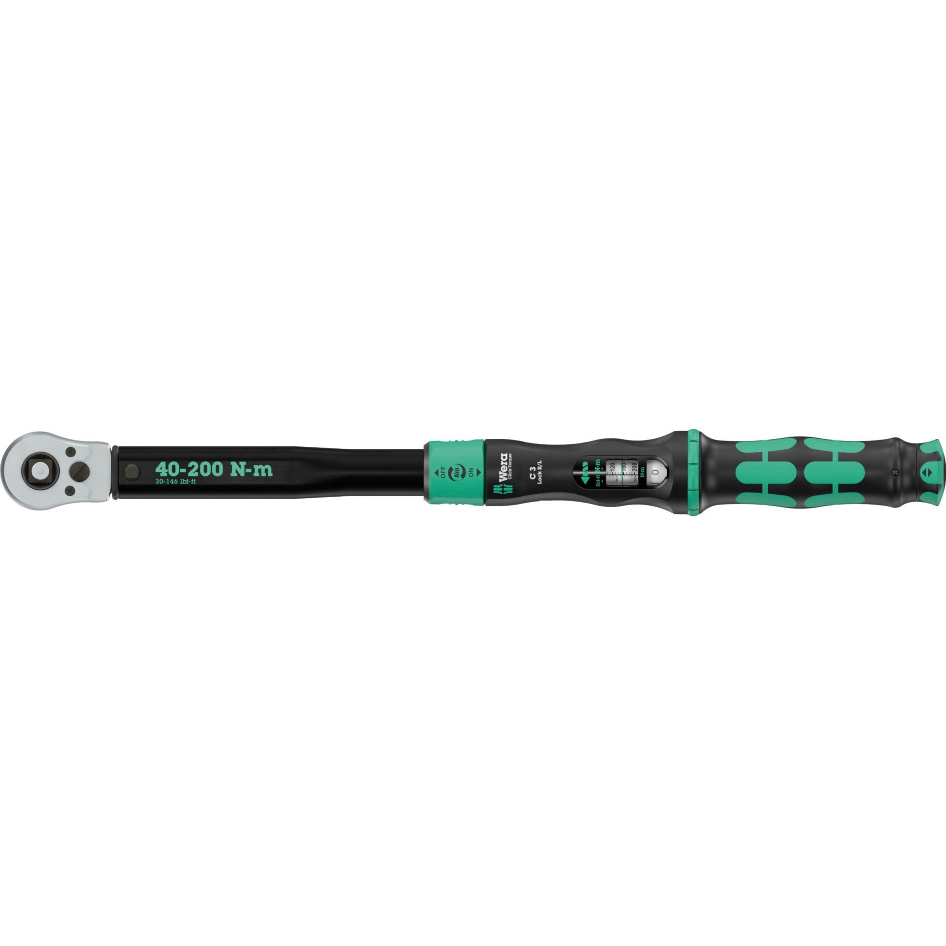 Wera Click-Torque Lock C 3 R/L 05075695001 Drehmomentschlüssel with
