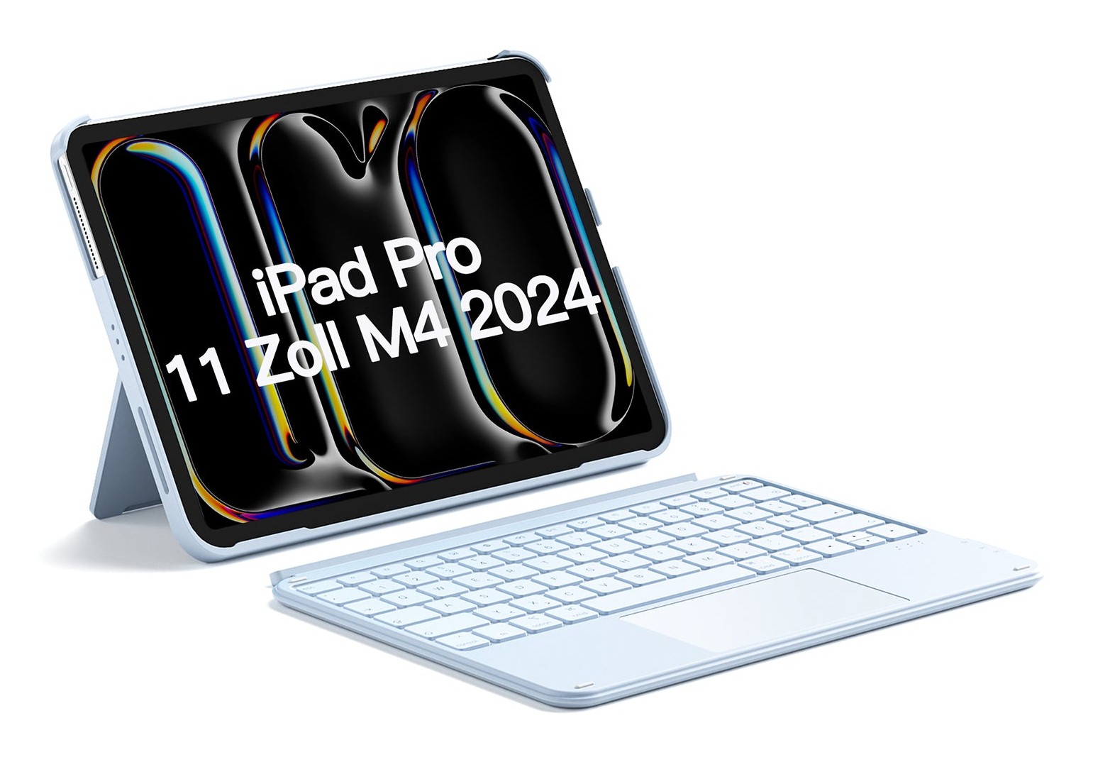 inateck Keyboard iPad 11" blue iPad 10th Gen. Com. QWERTZ