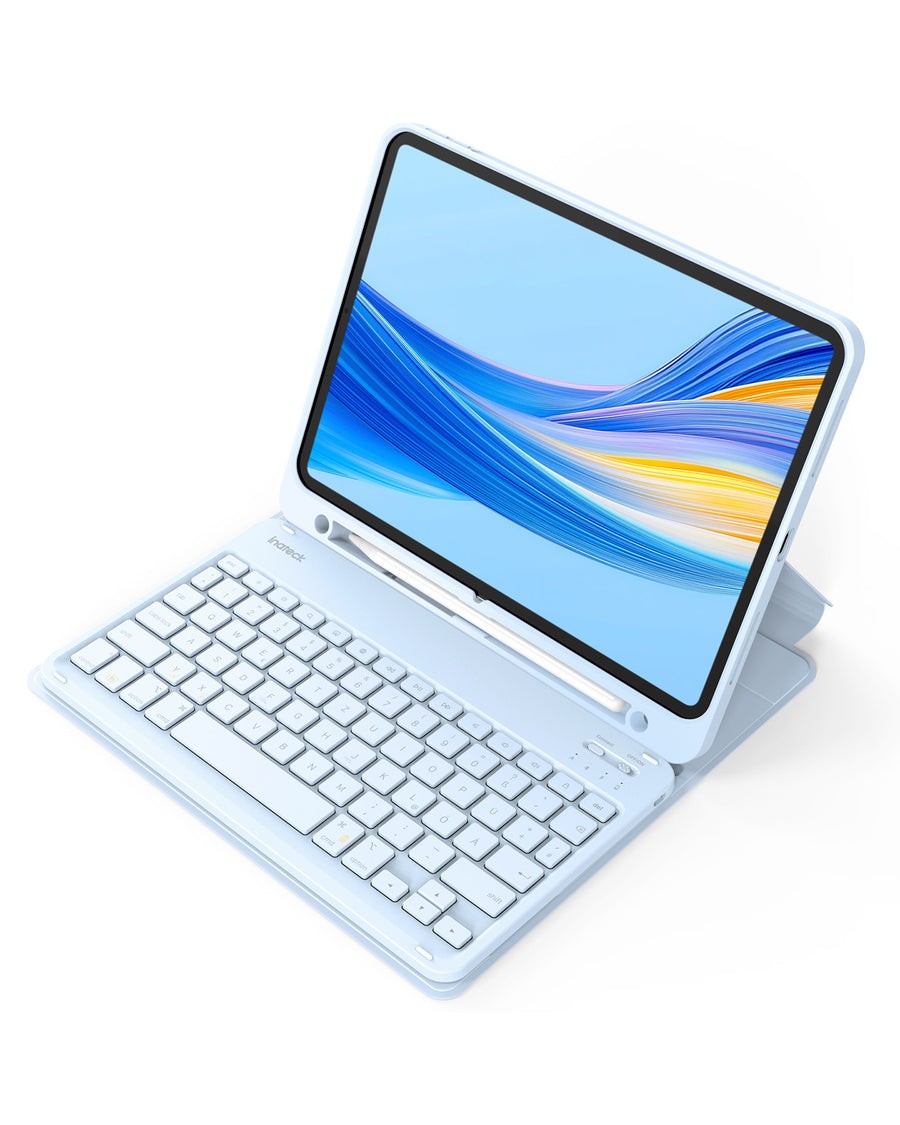 inateck Keyboard iPad 11" iPad Air 4/5Gen Com. QWERTZ blue