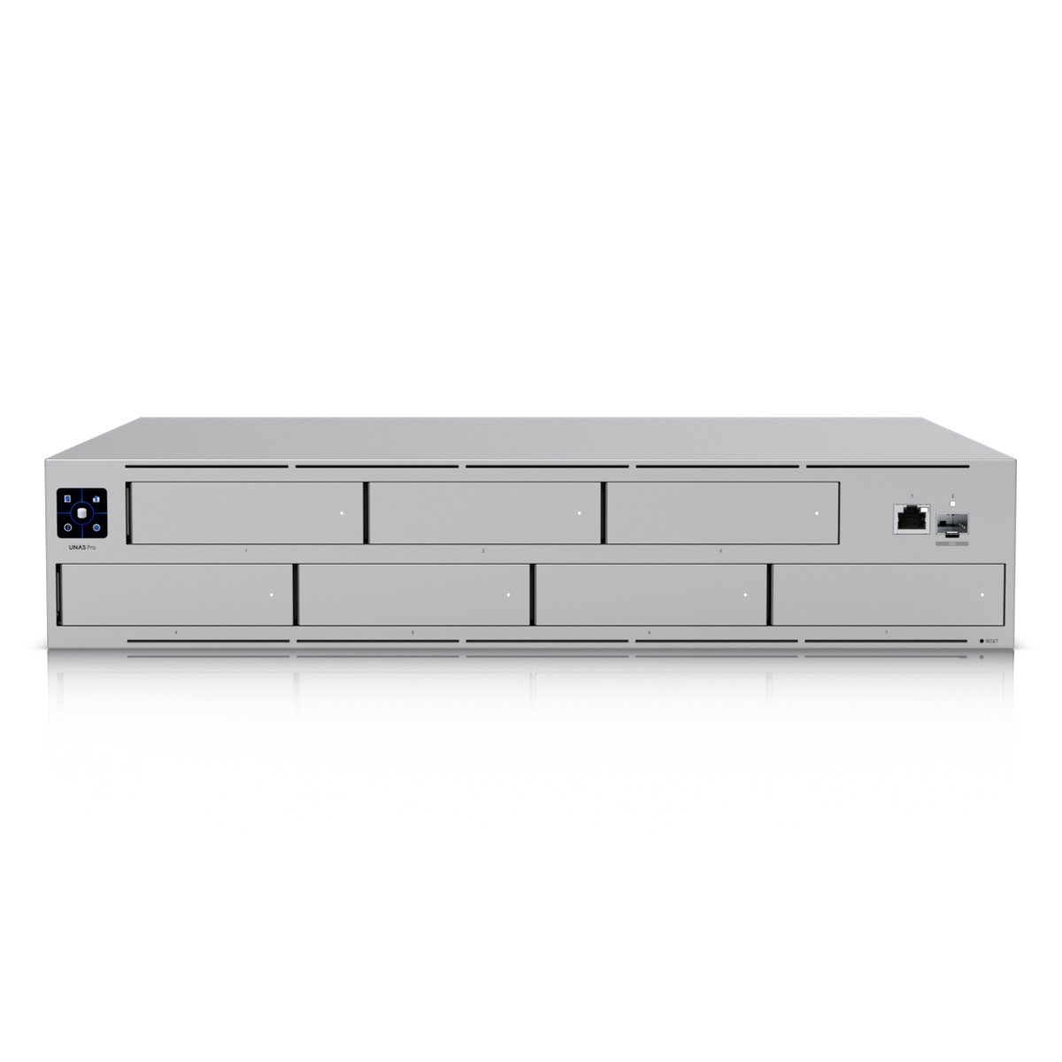 Ubiquiti UNAS Pro NAS Rack (2U) Cortex-A Cortex-A57 8 GB Grey -