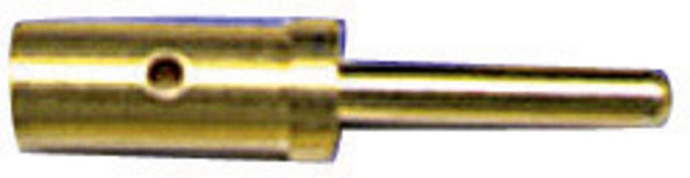 Bulgin Male Crimp Circular Connector Contact, Wire Size 28 - 24 AWG -