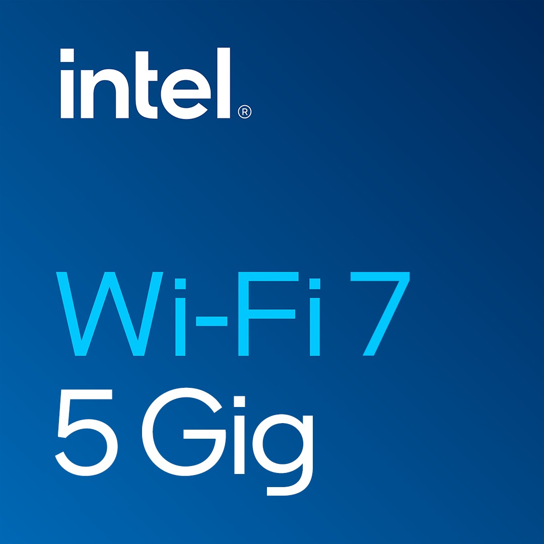 Intel Wi-Fi 7 BE200 Internal WLAN / Bluetooth 5800 Mbit/s - Intel Wi-