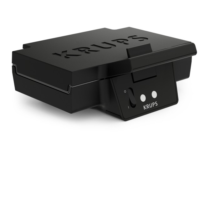Krups FDK461 gaufrier et appareil à croque-monsieur 850 W Noir -