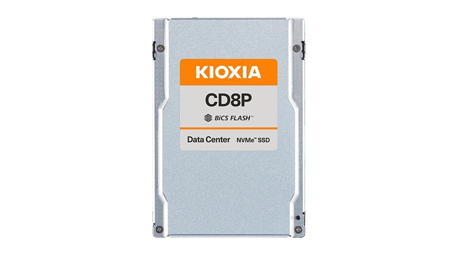 2,5" 12,8TB Kioxia CD8P-V NVMe-Rechenzentrum-SSD