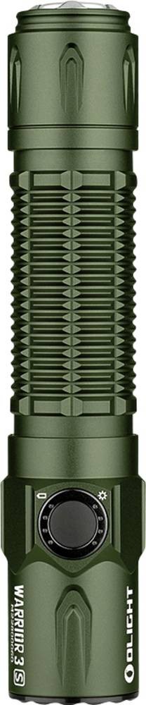 OLight Warrior 3S green LED torch IPX8 (wasserdicht), with beltclip,