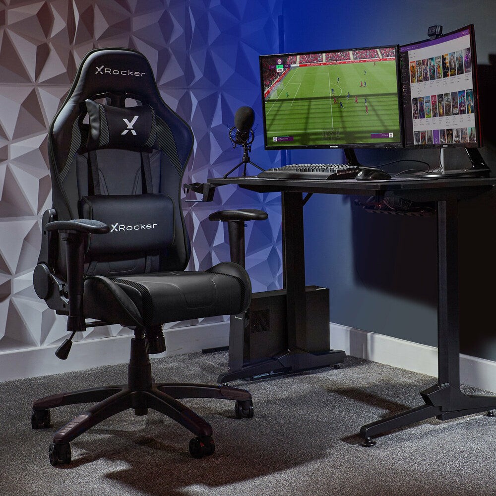 X Rocker 2023027 sedia per videogioco Sedia da gaming per PC Seduta