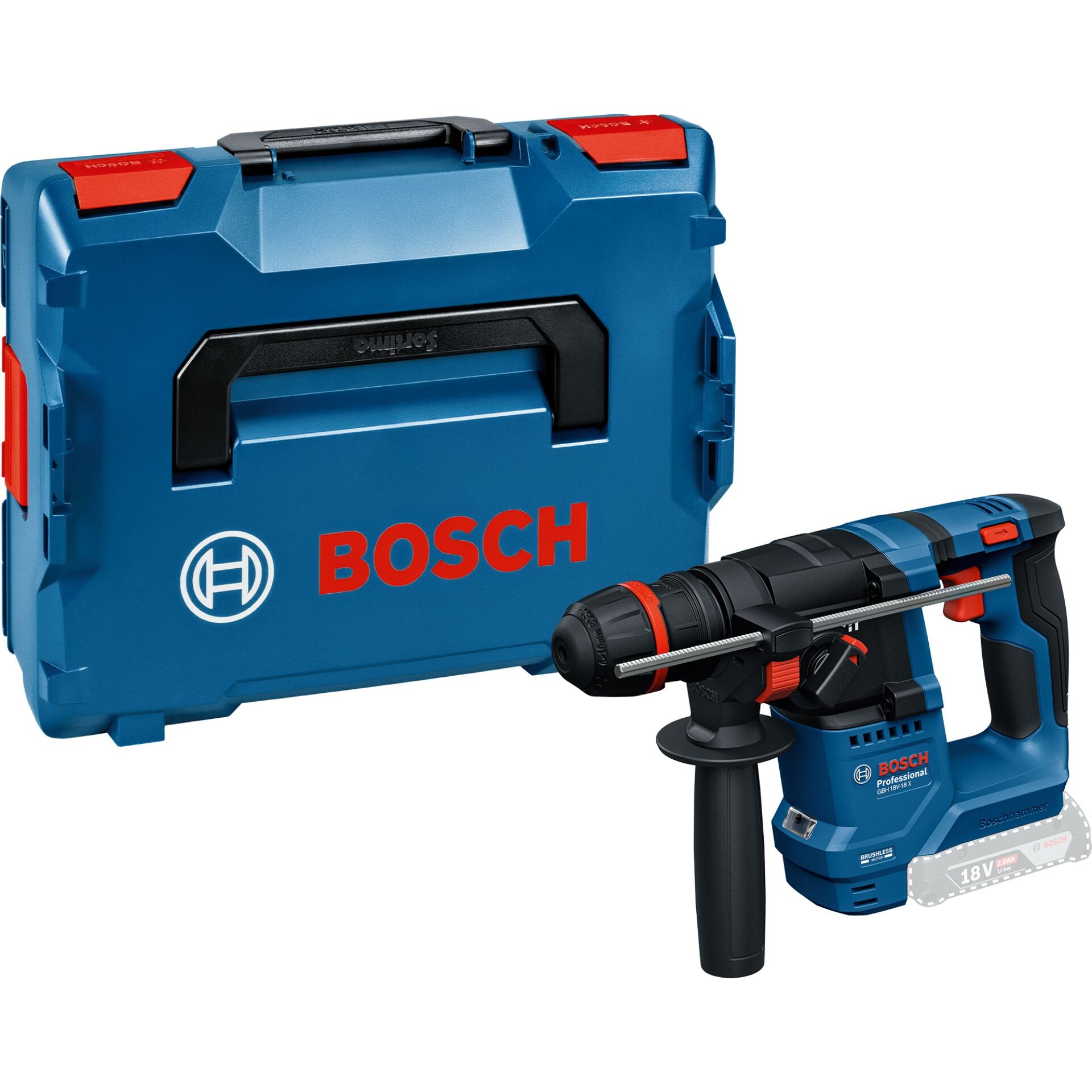 Bosch GBH 18V-18 X Professional SDS Plus - Bosch GBH 18V-18 X