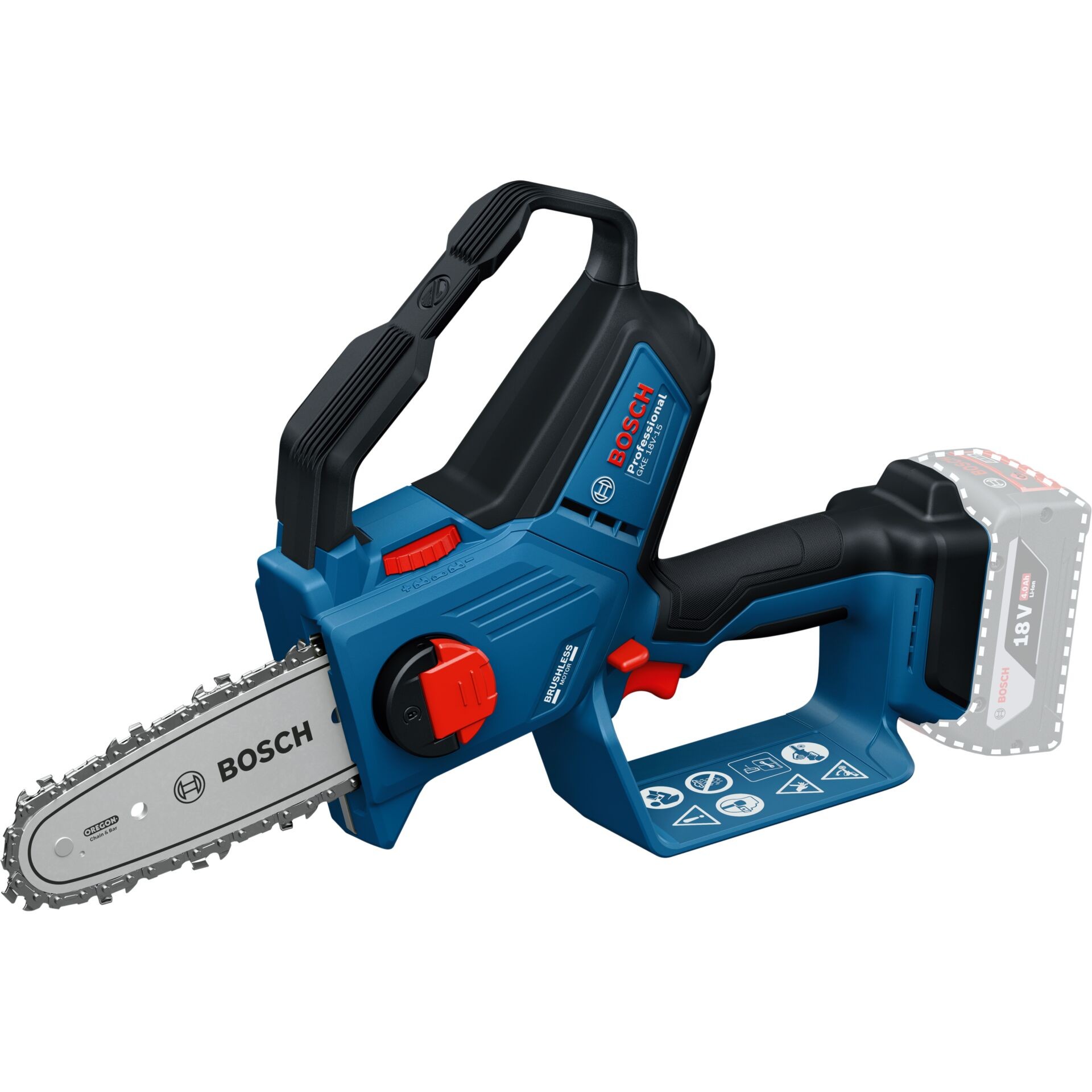 Bosch Professional GKE 18V-15 Akku-Astsäge 06008D7000 18V