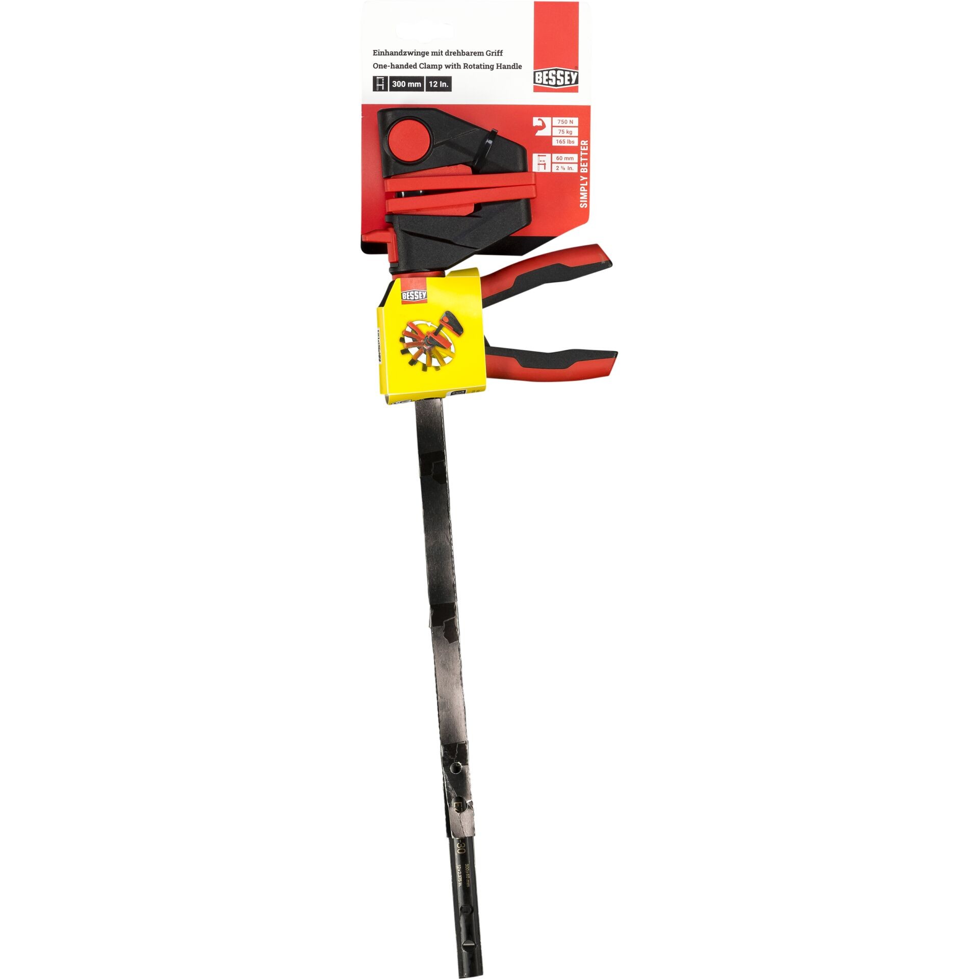 Bessey EZ360M-30 Einhandzwinge Spann-Weite (max.):300mm Ausladungs-Ma