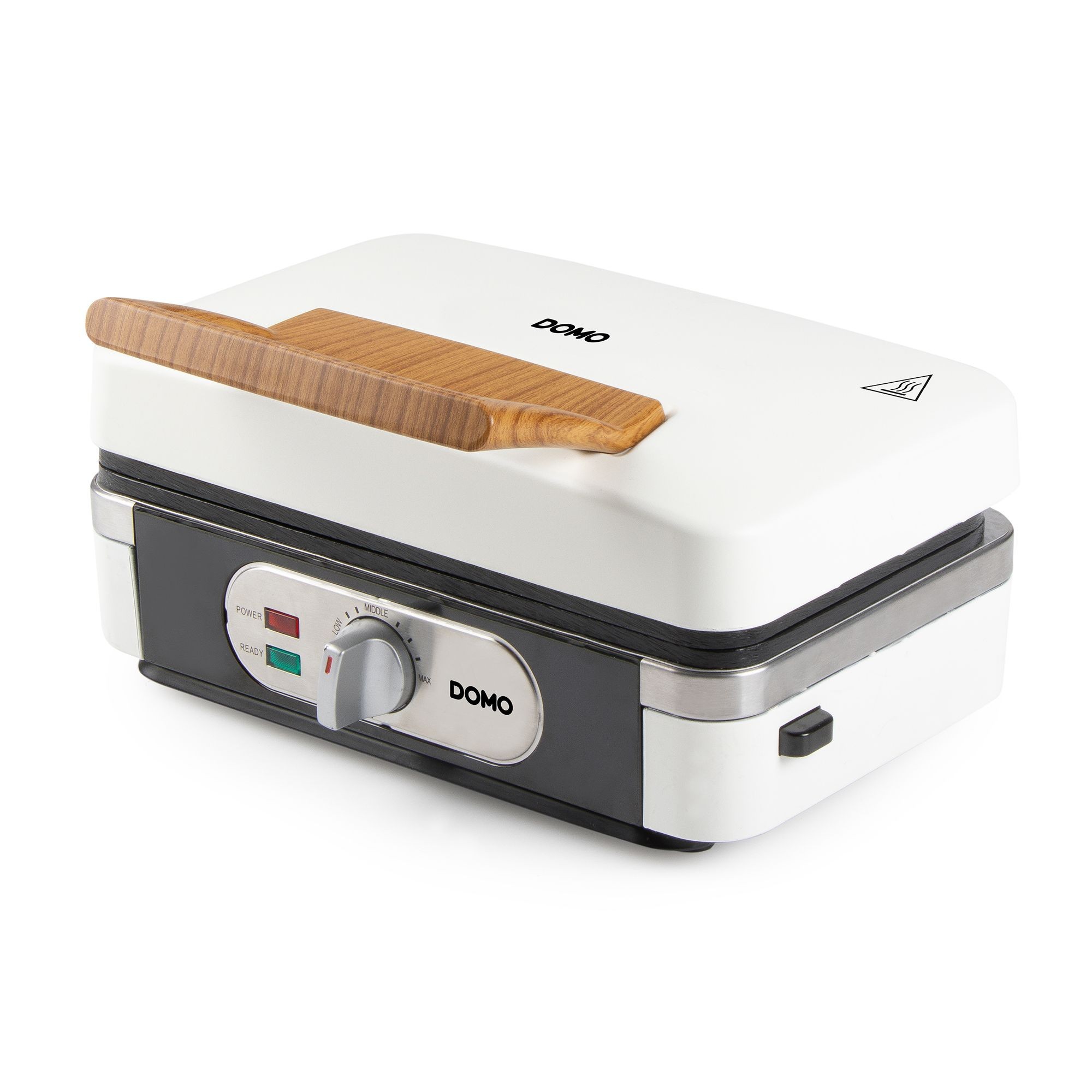 Domo DO9277C gaufrier et appareil à croque-monsieur 1100 W Blanc -