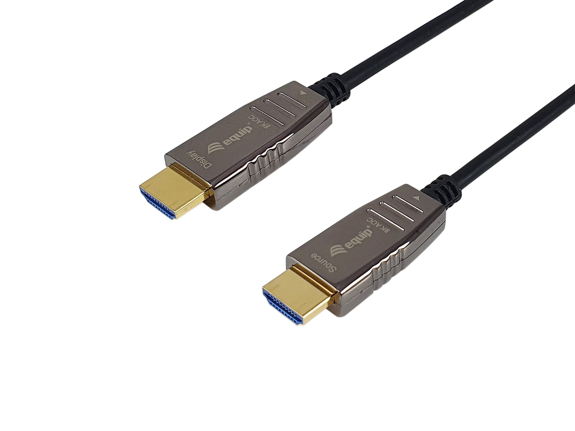 EQUIP HDMI HS Ethernet 2.1 48Gb AOC 8K/60Hz 10.00m schwarz