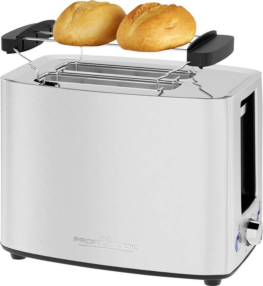 ProfiCook PC-TA 1279 2 slice(s) 850 W Black, Silver - ProfiCook PC-TA