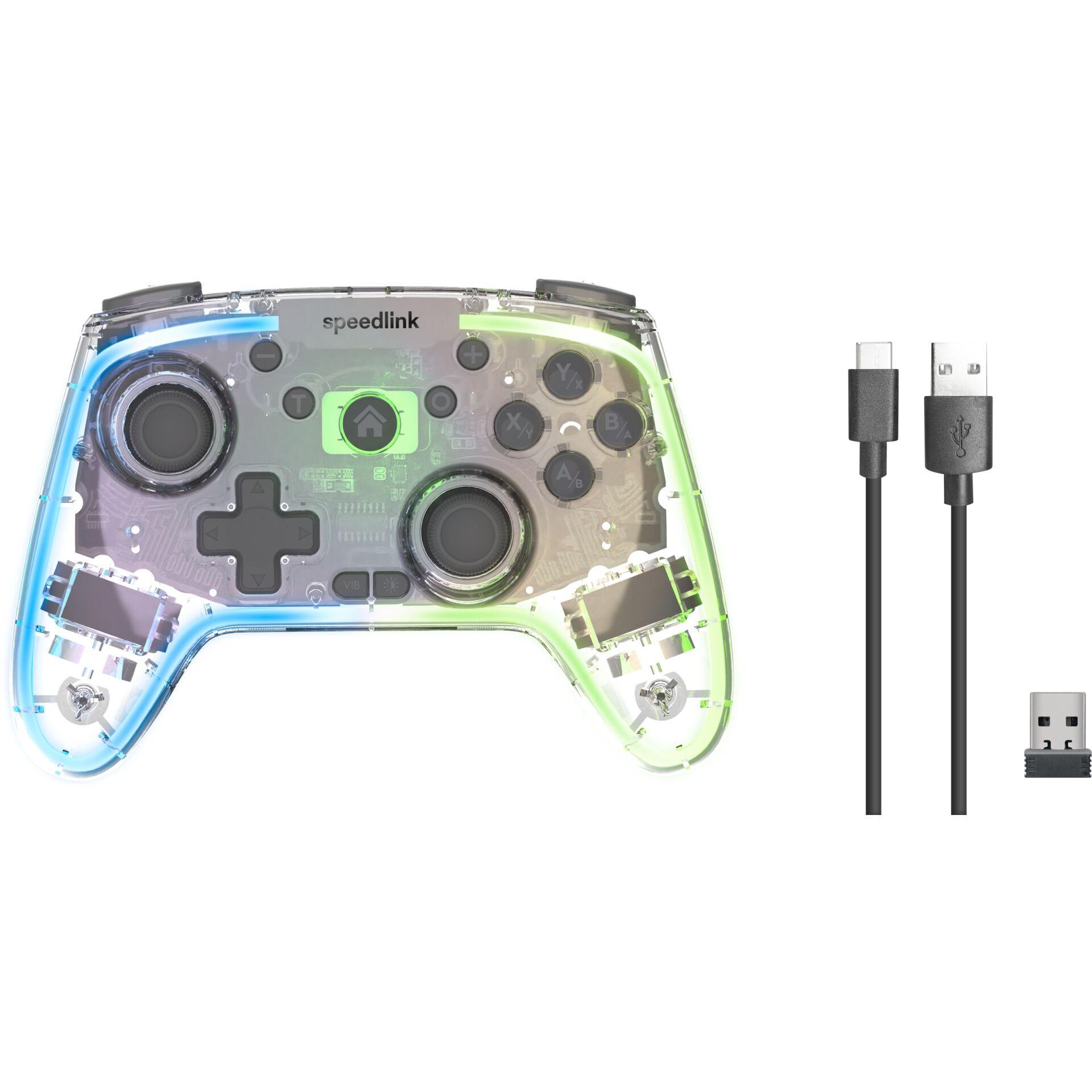 Speedlink RAIT NX RGB Gamepad für PC/Android/Switch OLED/Lite