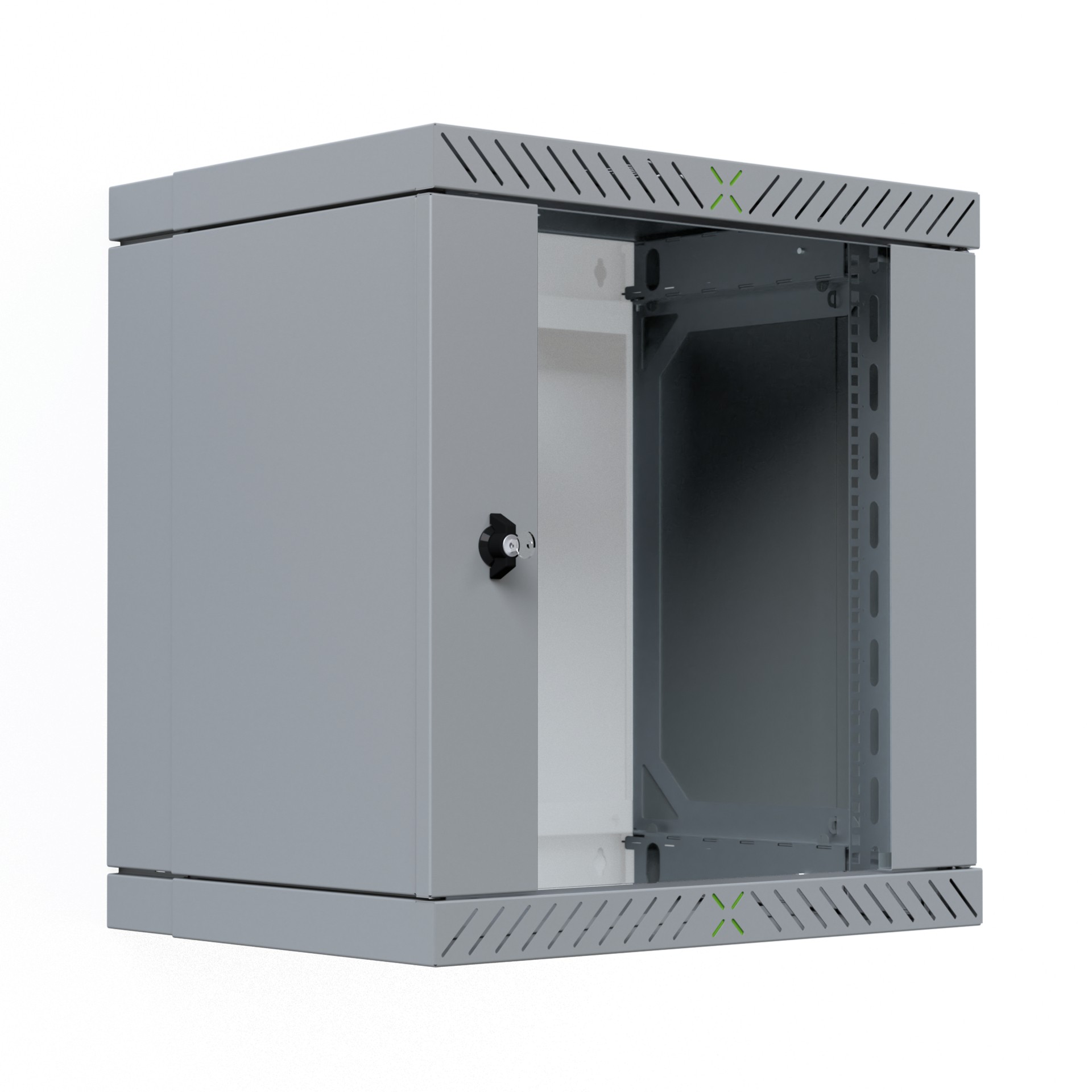 EFB Elektronik WGX-1206GR.G1 rack cabinet 12U Wall mounted rack Grey -