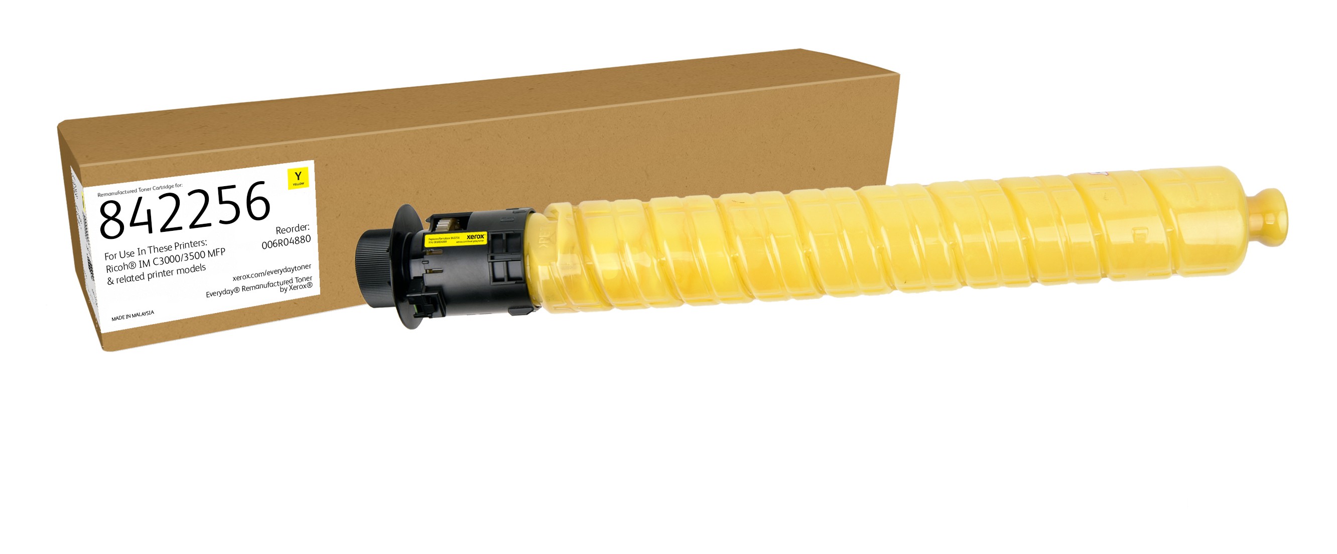 Everyday Yellow Remanufactured Toner by Xerox compatible with