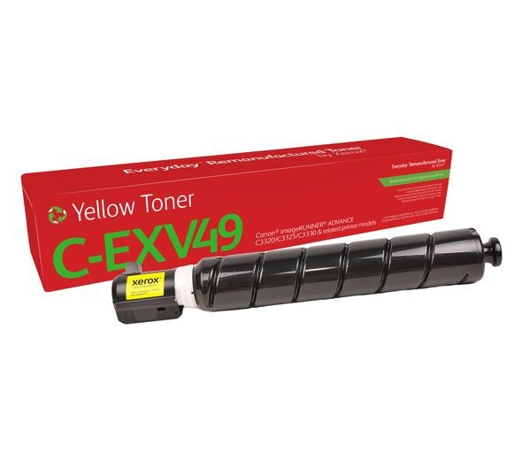 Everyday Yellow Remanufactured Toner by Xerox compatible with