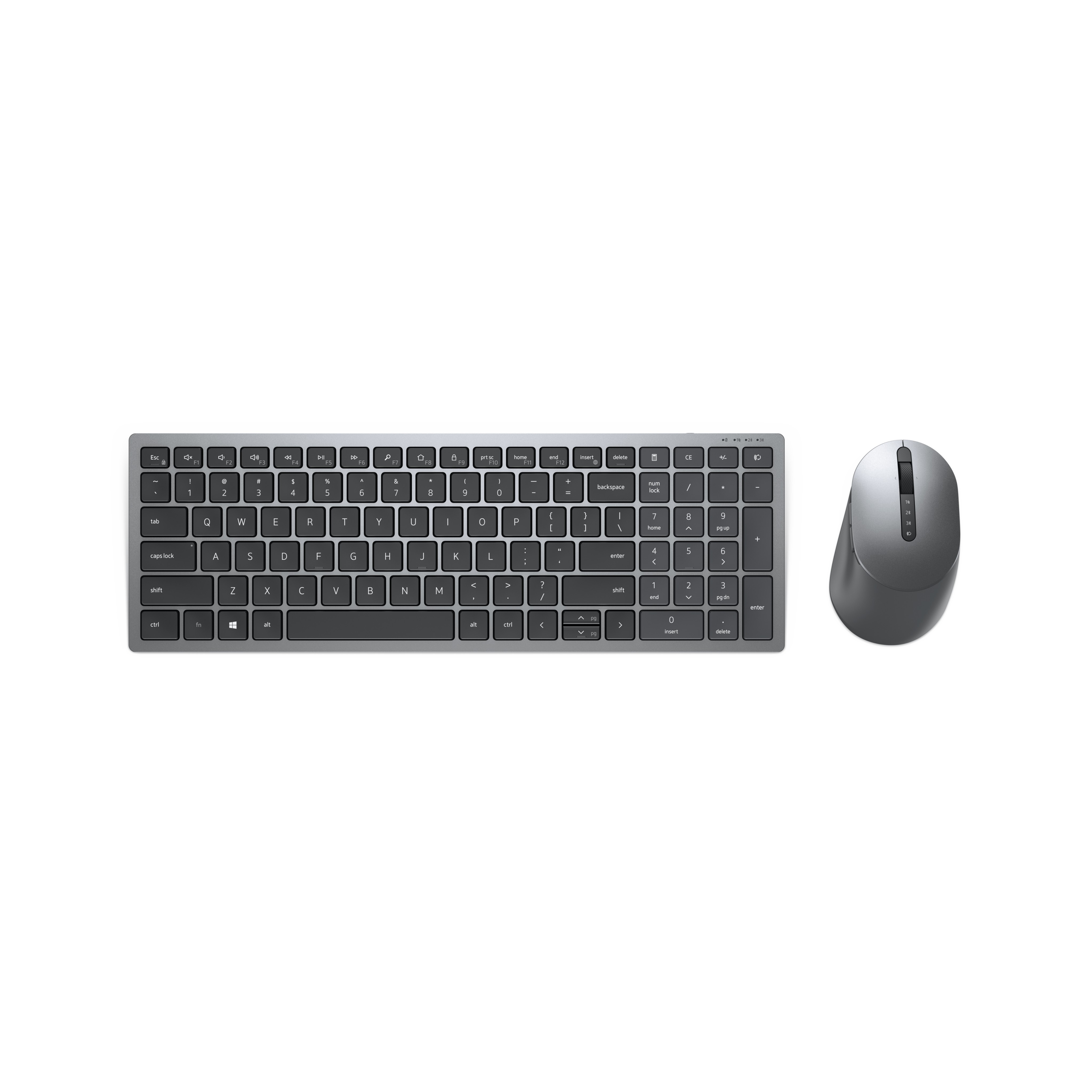 Dell KM7120W Wireless Tastatur und Maus Set schwarz US-Layout