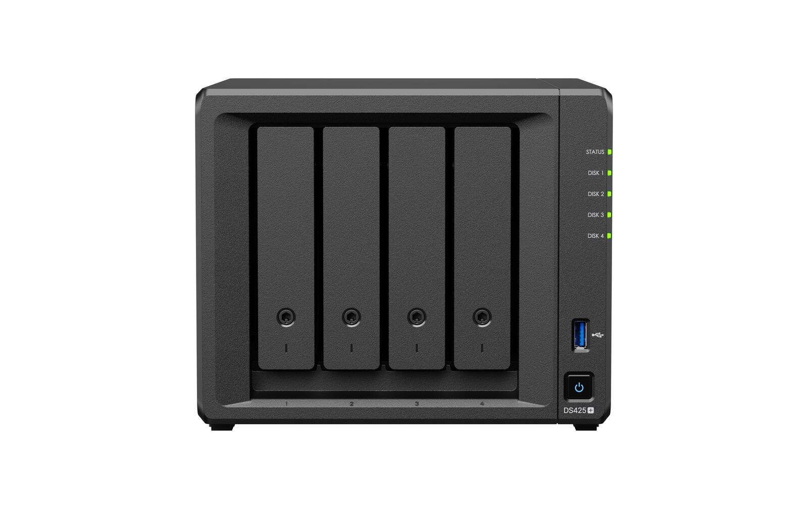 Synology DiskStation DS425+ 4 Einschübe NAS-Server Leergehäuse (
