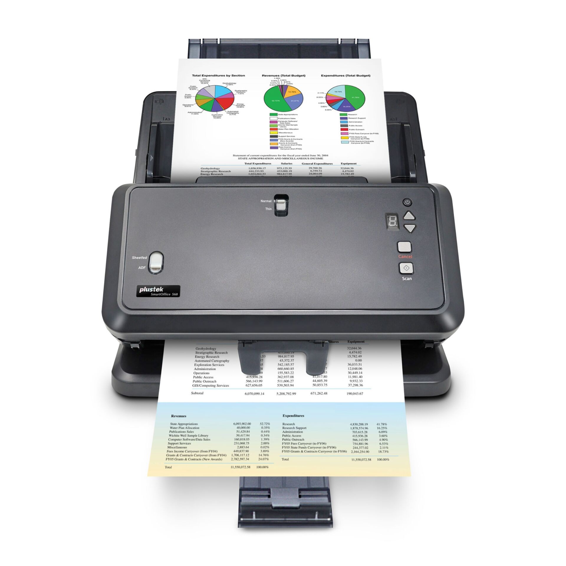 Plustek SmartOffice S60 document scanner A4 600 x 600 dpi 10 Pages/
