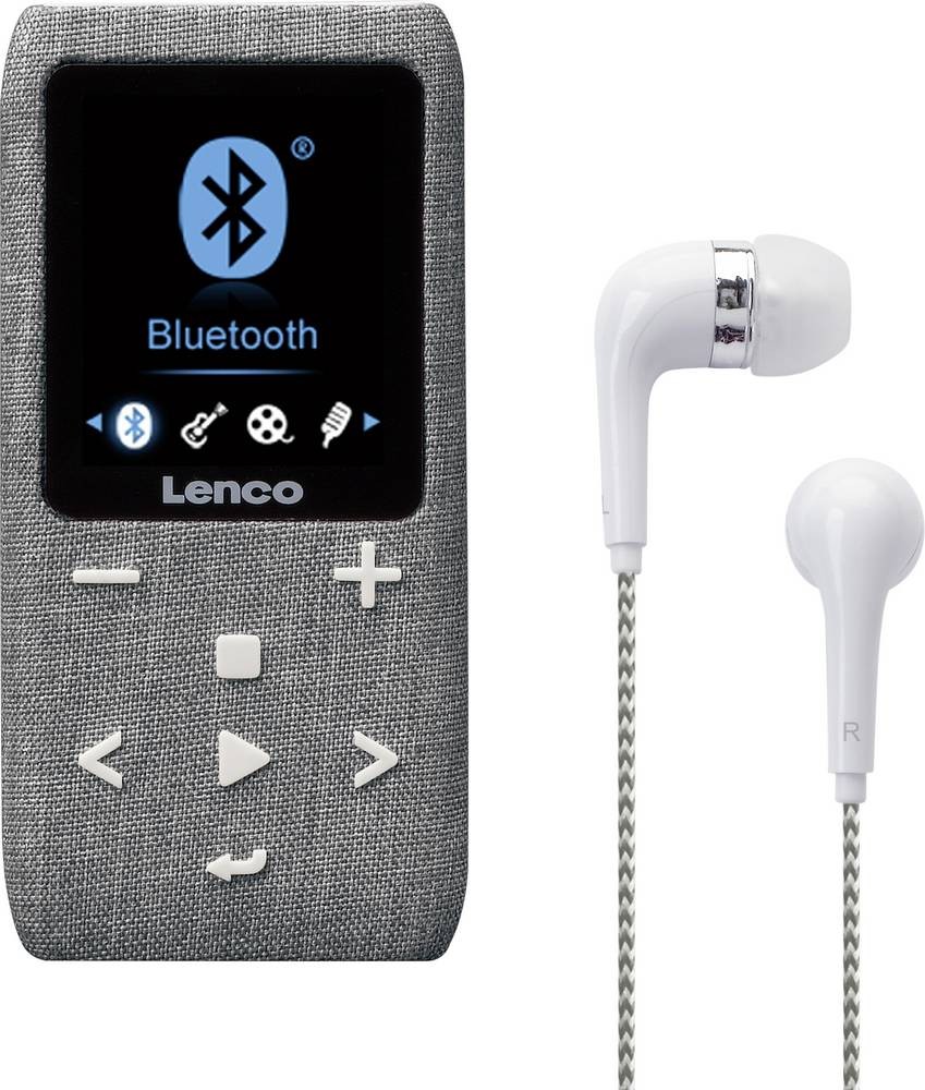 Lenco Xemio-861 MP4 player 8 GB Grey - Lenco Xemio-861, MP4 player, 8