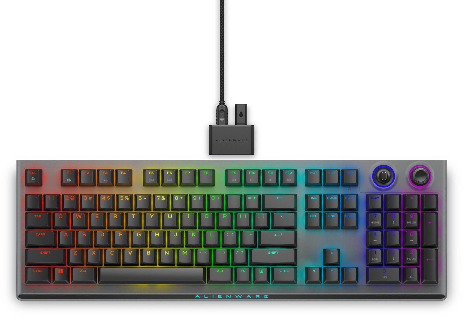 Alienware Tri-Mode AW920K keyboard Gaming USB + RF Wireless +