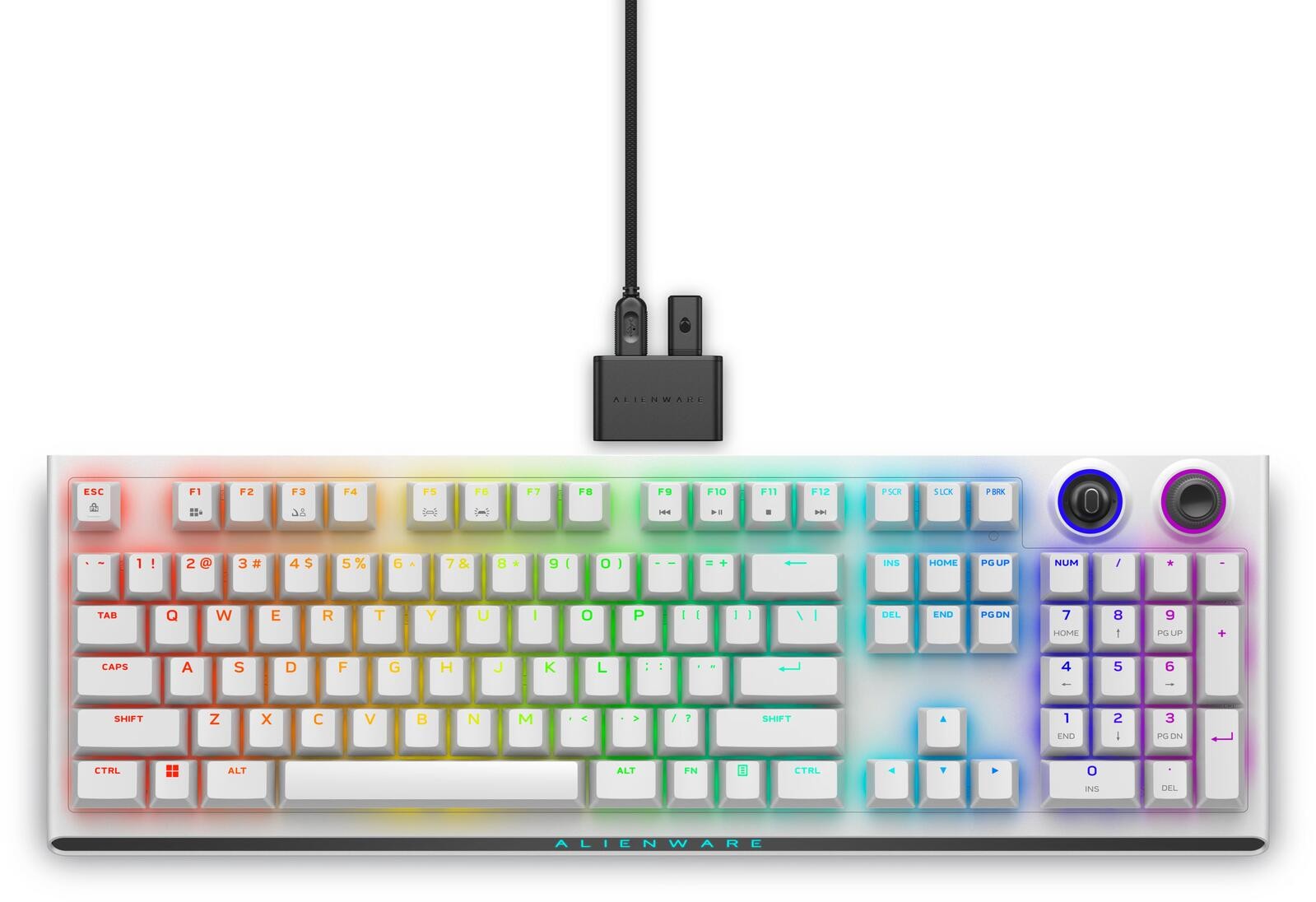 Dell Alienware-Wireless-Tri-Mode-Gamingtastatur AW920K QWERTY US-
