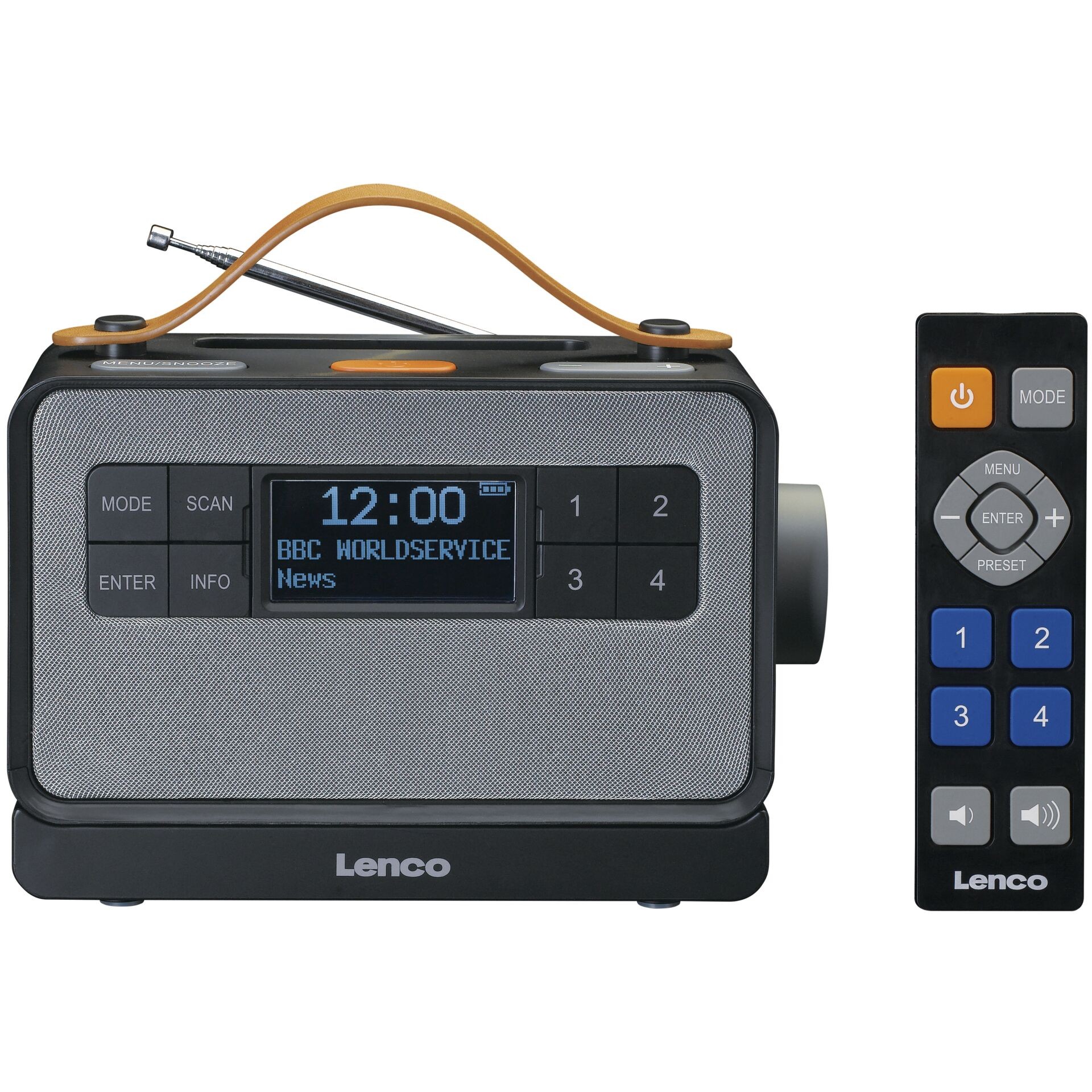 Lenco PDR-065 schwarz
