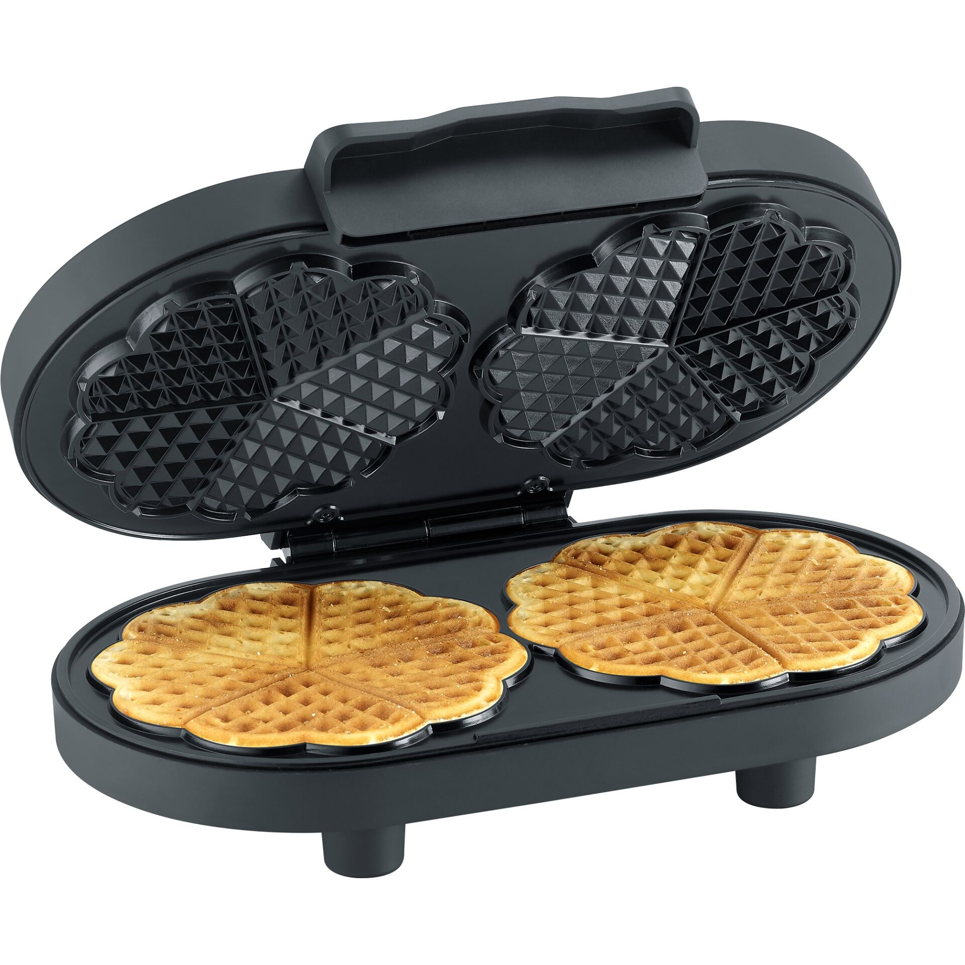 SEVERIN Duo-Waffeleisen Black Line WA 2118, schwarz