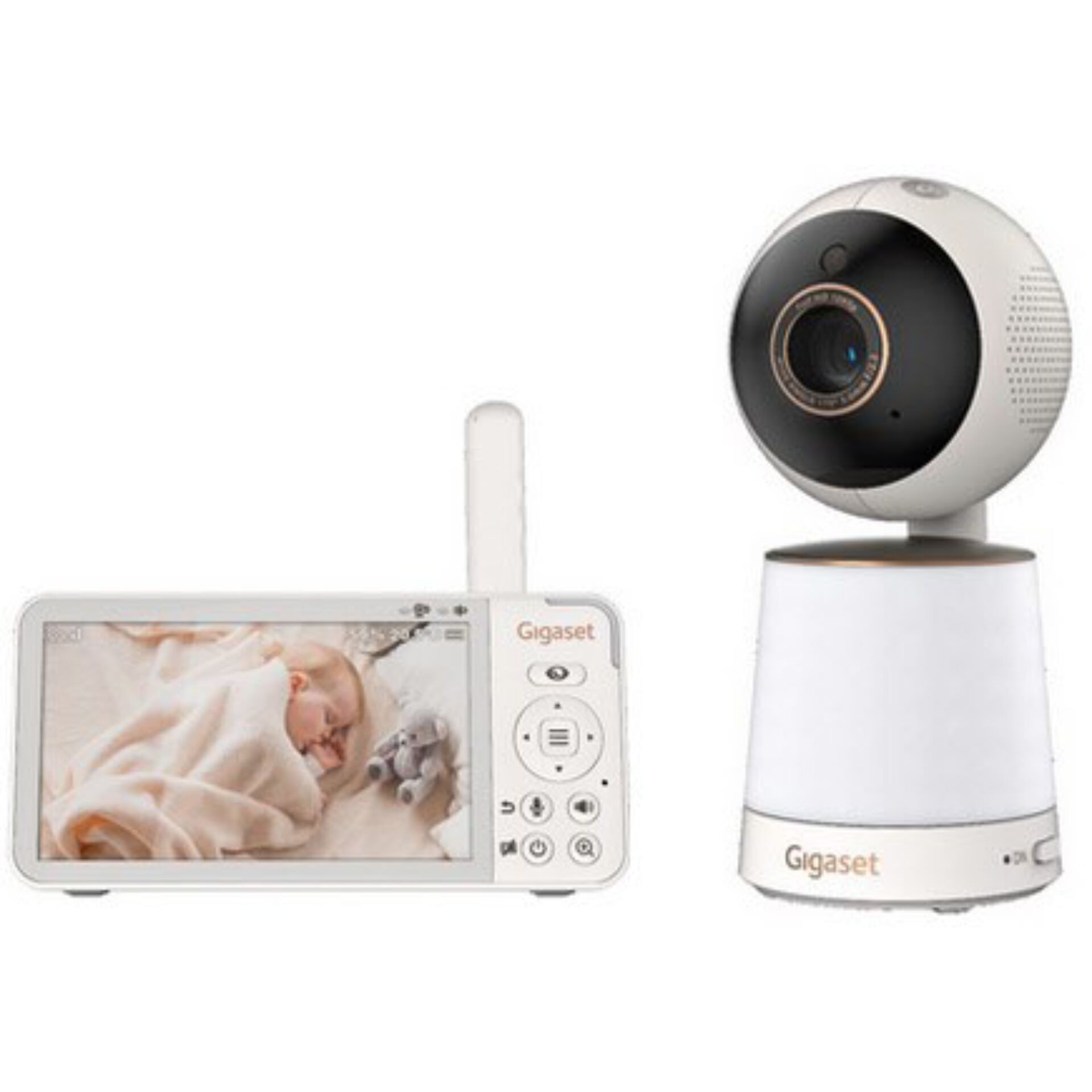 Gigaset BABY 500 Babyphone mit Kamera Funk, Digital 2.4GHz