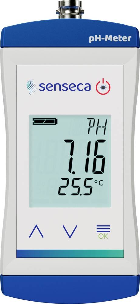Senseca ECO 511-114 pH-/Redox-Messgerät pH-Wert, Temperatur, Redox (
