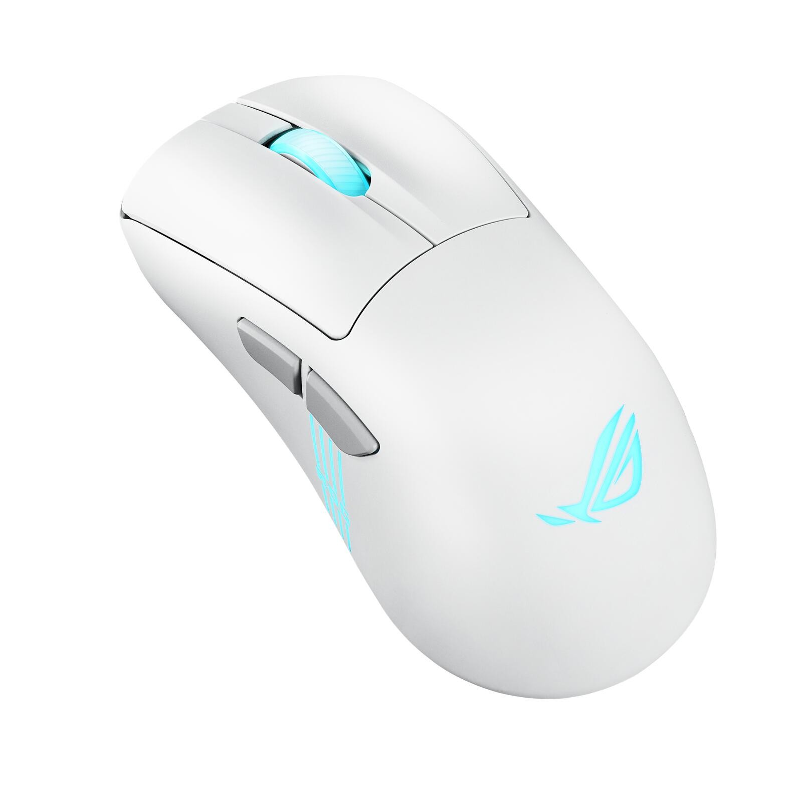 ASUS ROG Keris II Origin WHT mouse Gaming Right-hand RF Wireless +