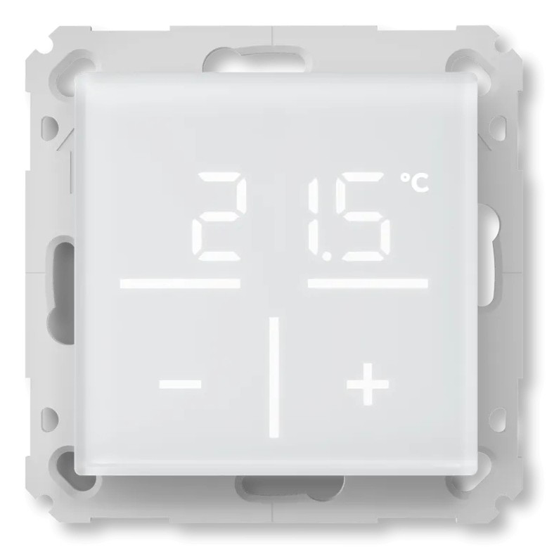 HomeMatic Glass wall thermostat with CO2 sensor - HomeMatic Glass