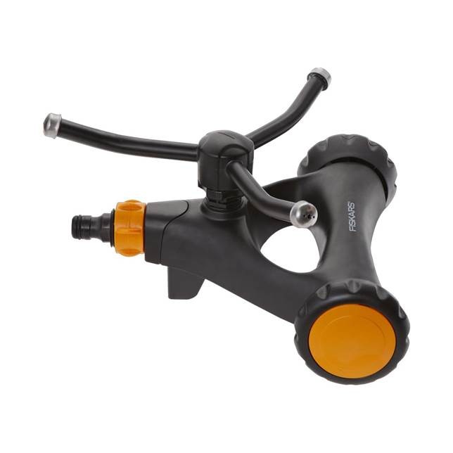 Fiskars 1023657 water sprinkler Metal Black, Orange - Fiskars 1023657,