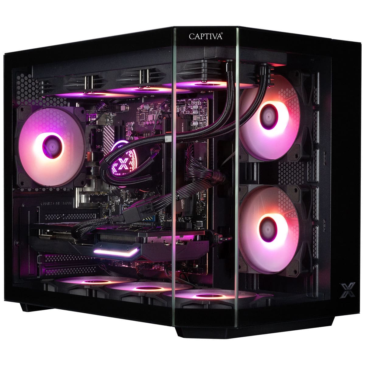 CAPTIVA PC Highend Gaming R90-031 (Ryzen 7 5700X/RTX5070 12GB GDDR7/