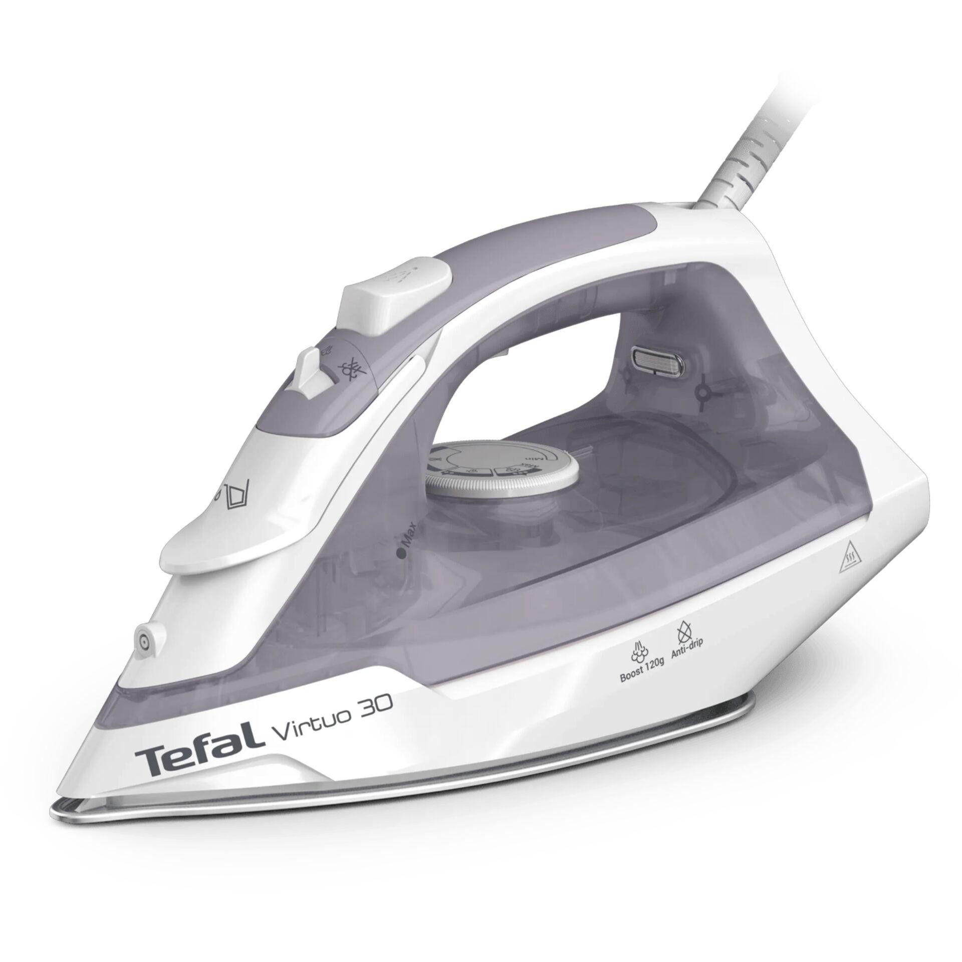 Tefal Virtuo 30 FV2C43E0 fer à repasser Fer à repasser à sec ou à