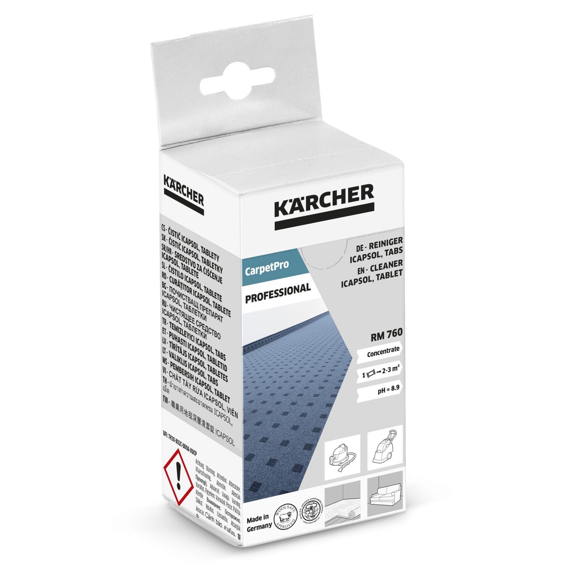 Kärcher CarpetPro Teppich- reiniger RM 760 Tabs, 16 Tabs