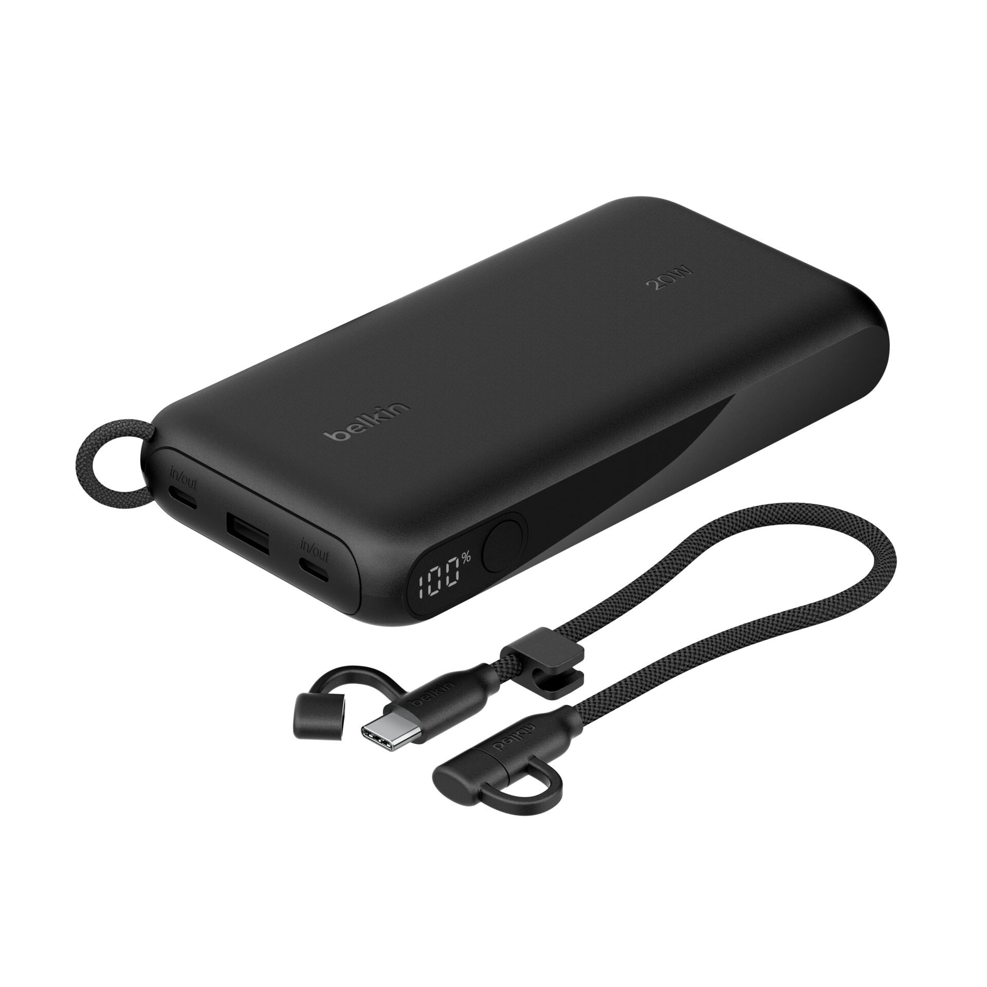Belkin BPB028HQBK power bank 20000 mAh Black - Belkin BPB028HQBK,